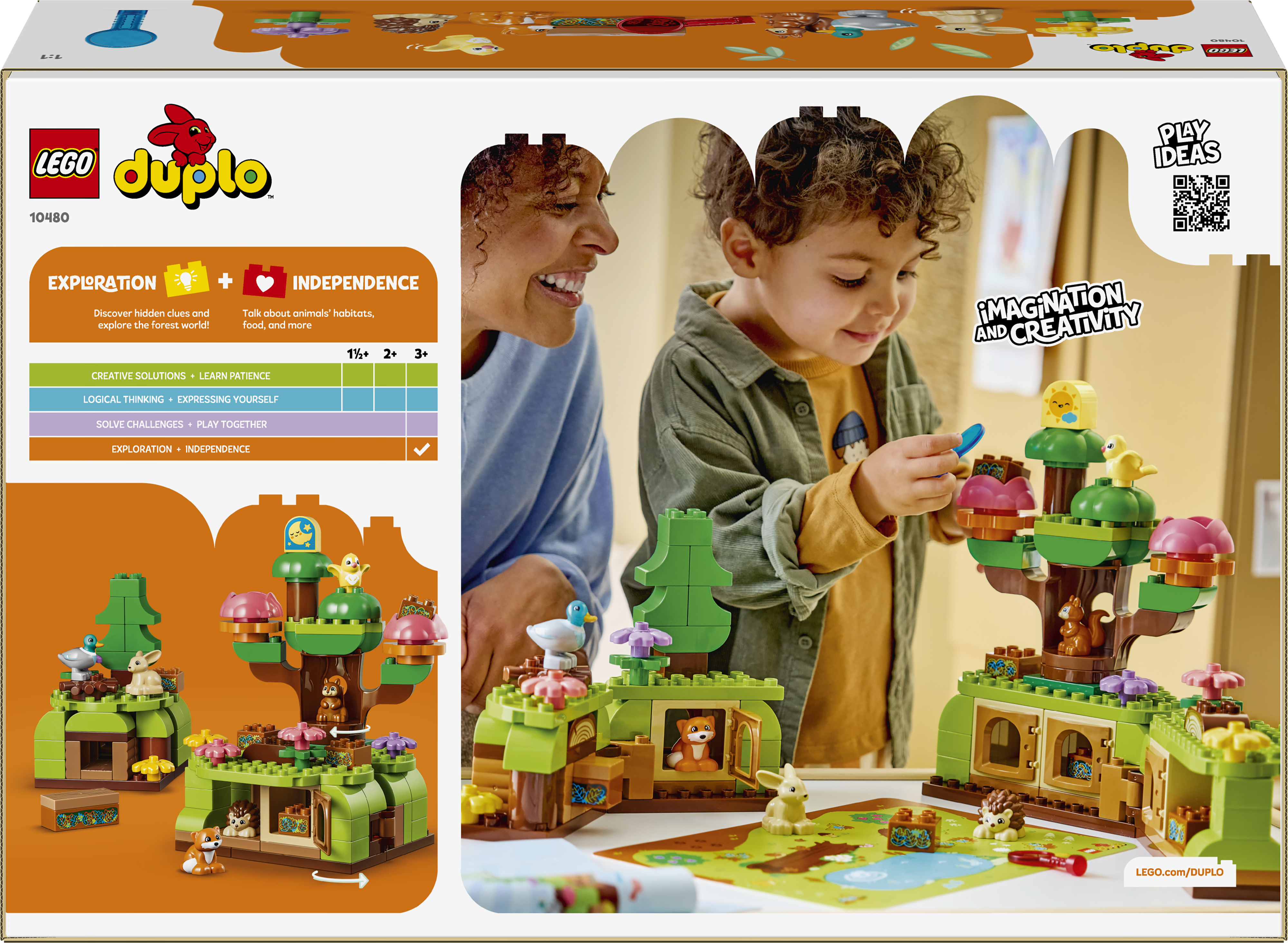 LEGO 10480 DUPLO Лес открытий с дикими животными фото 12