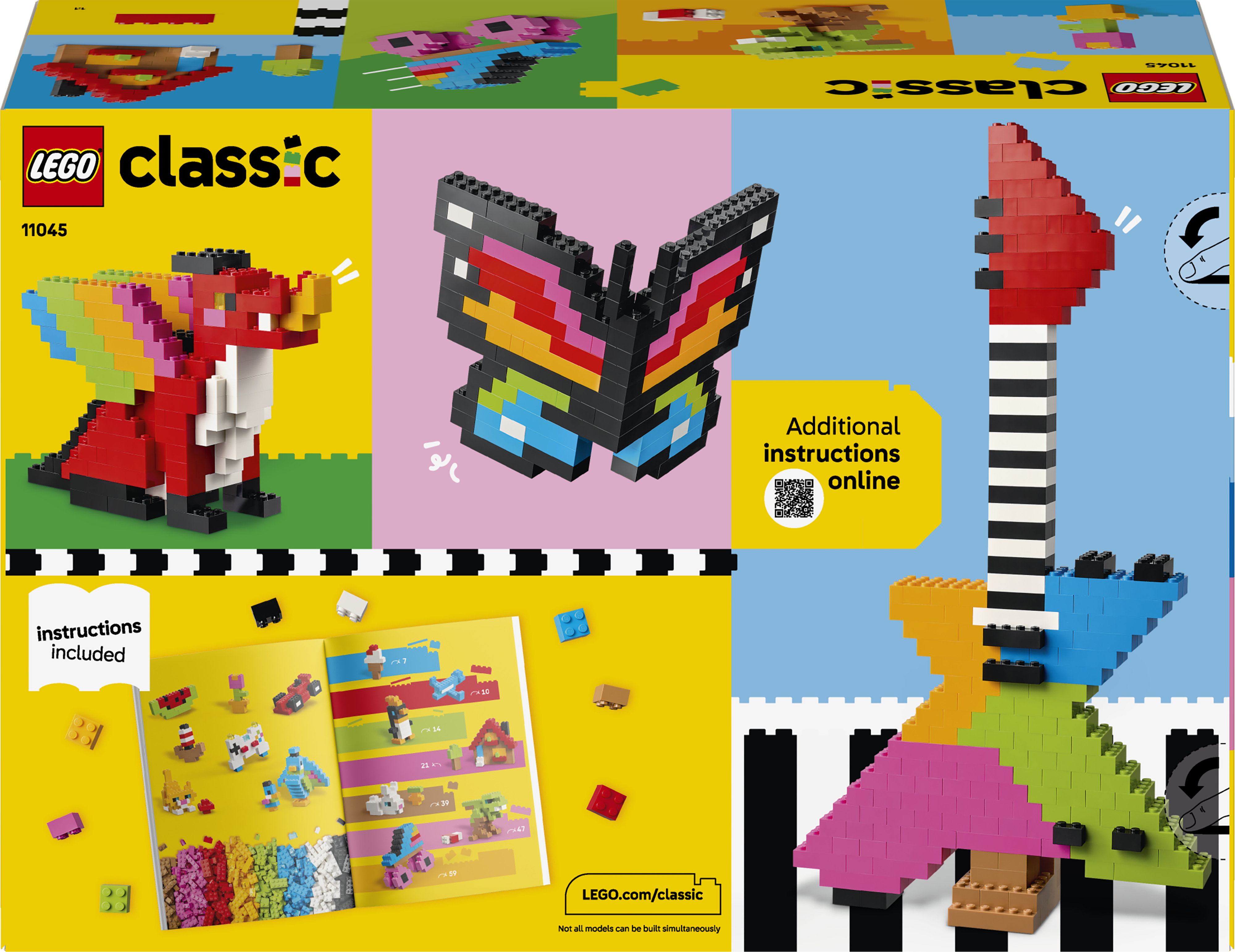LEGO 11045 Classic Креативные красочные кубики фото 12