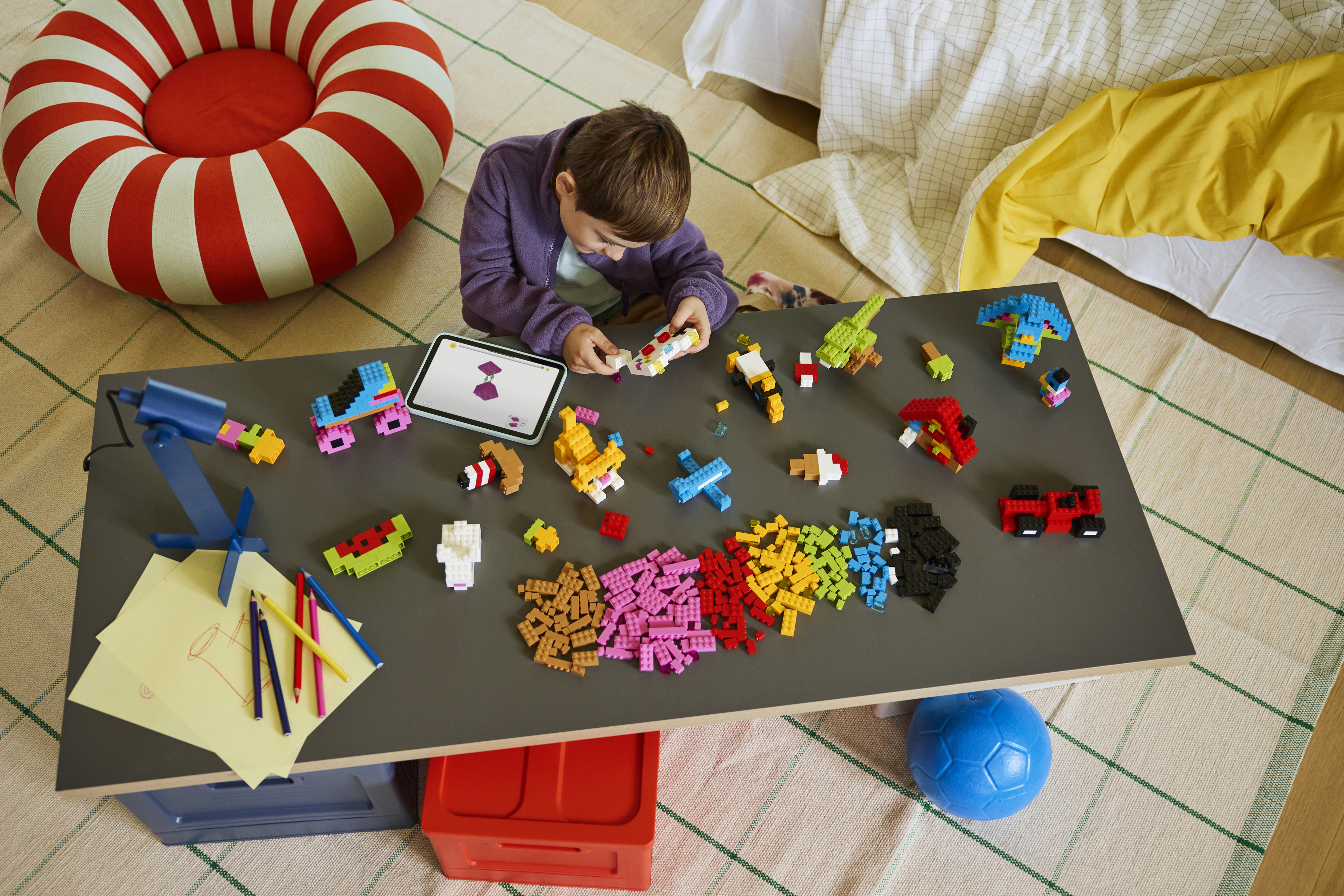 LEGO 11045 Classic Креативные красочные кубики фото 11