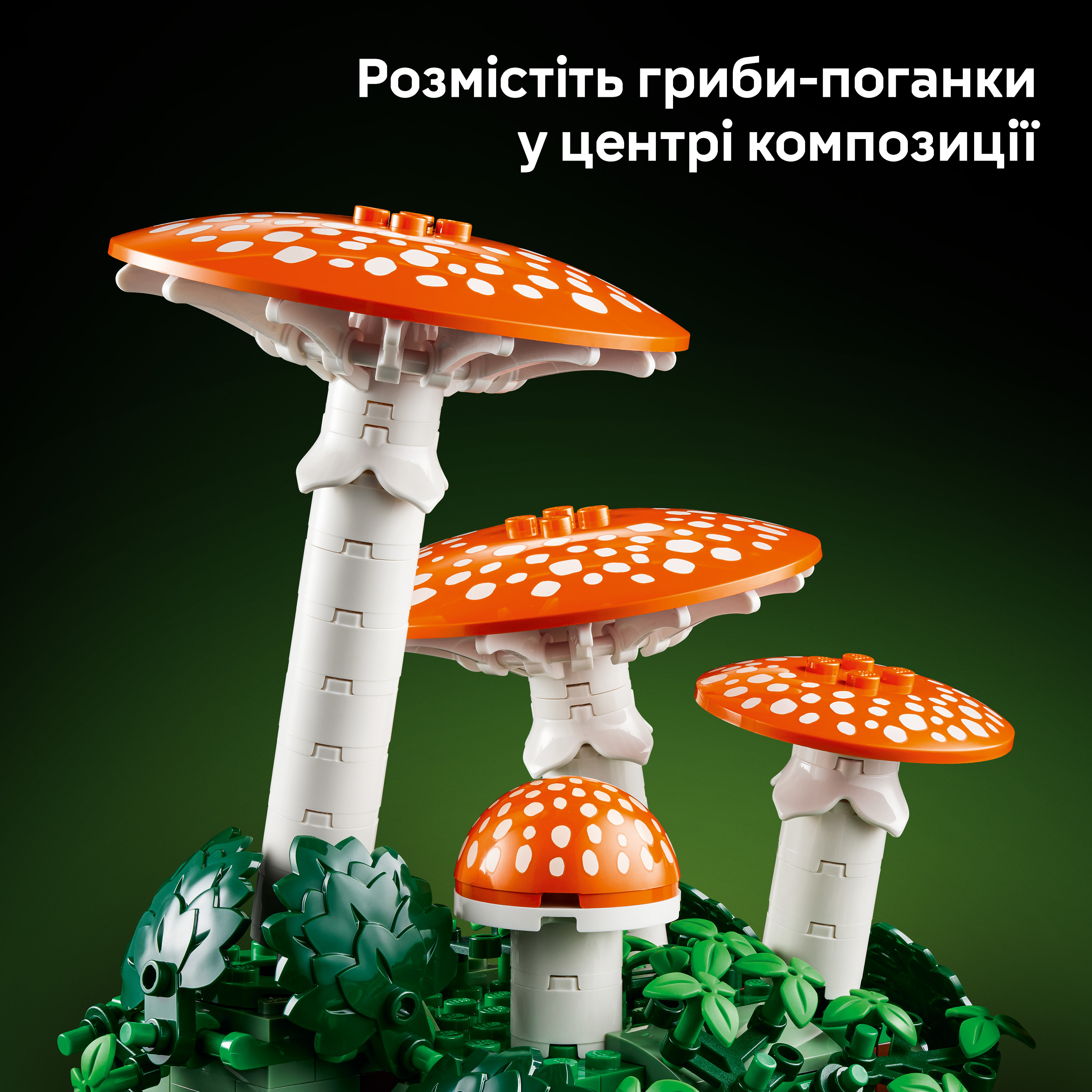 LEGO 11505 Botanicals Лесные грибы фото 