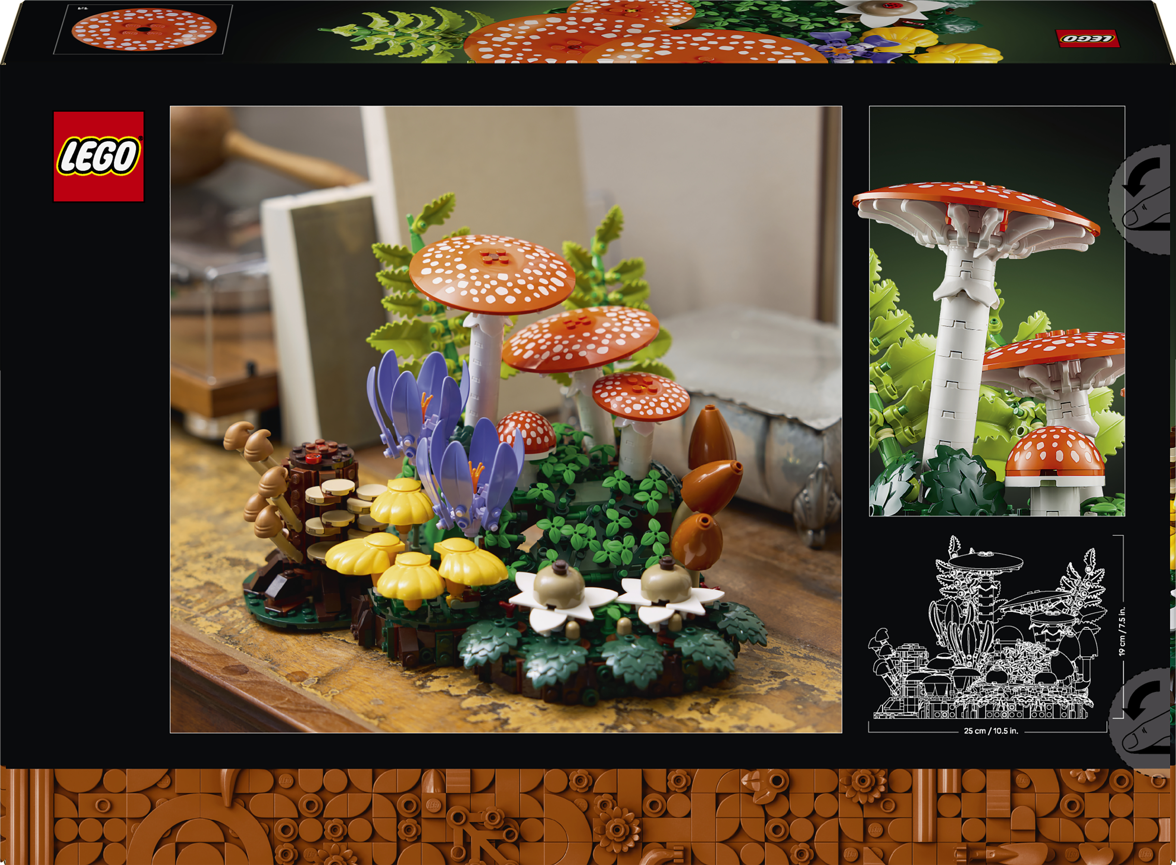 LEGO 11505 Botanicals Лесные грибы фото 