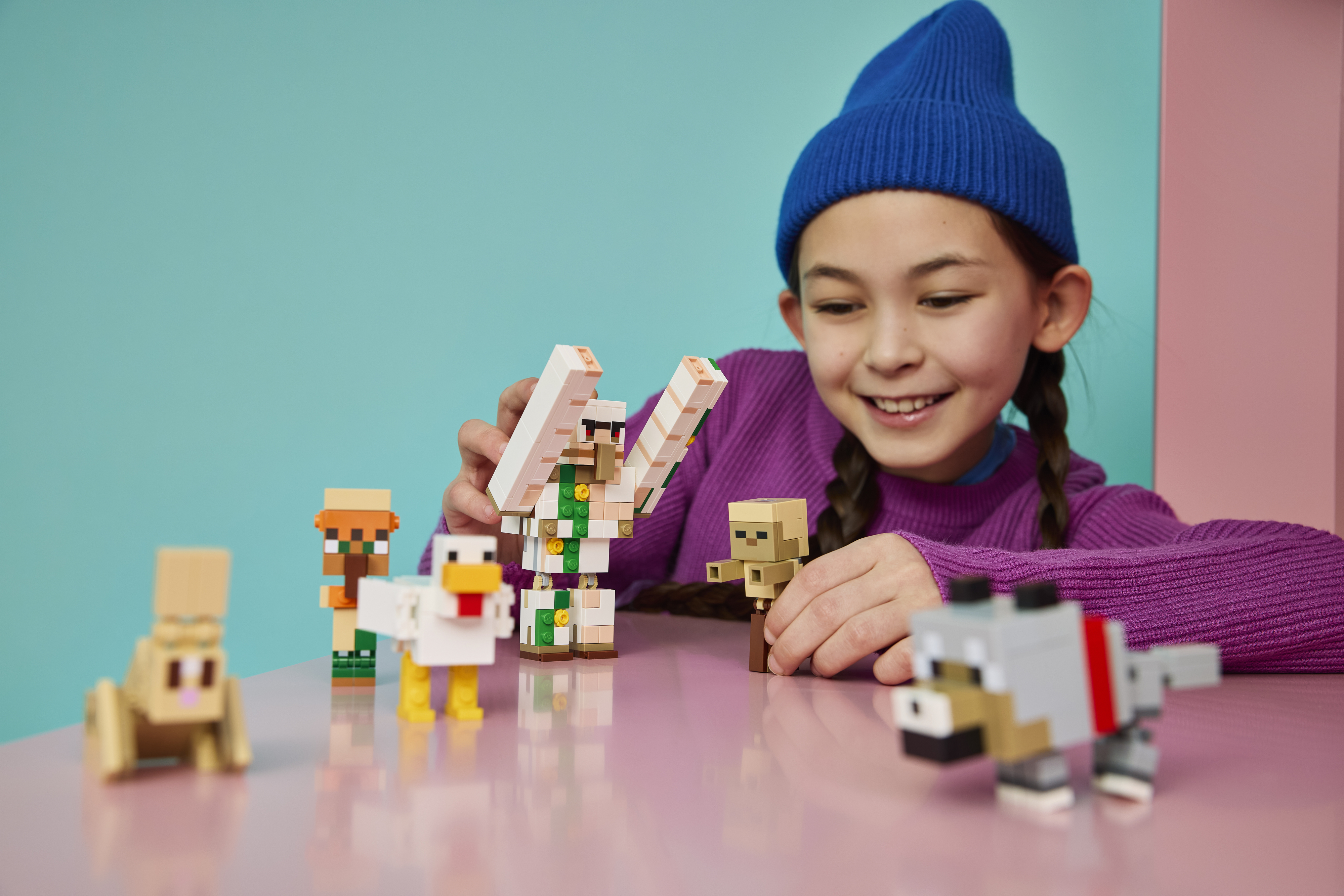 LEGO 21592 Minecraft Куриный Жокей: атака в пустыне фото 