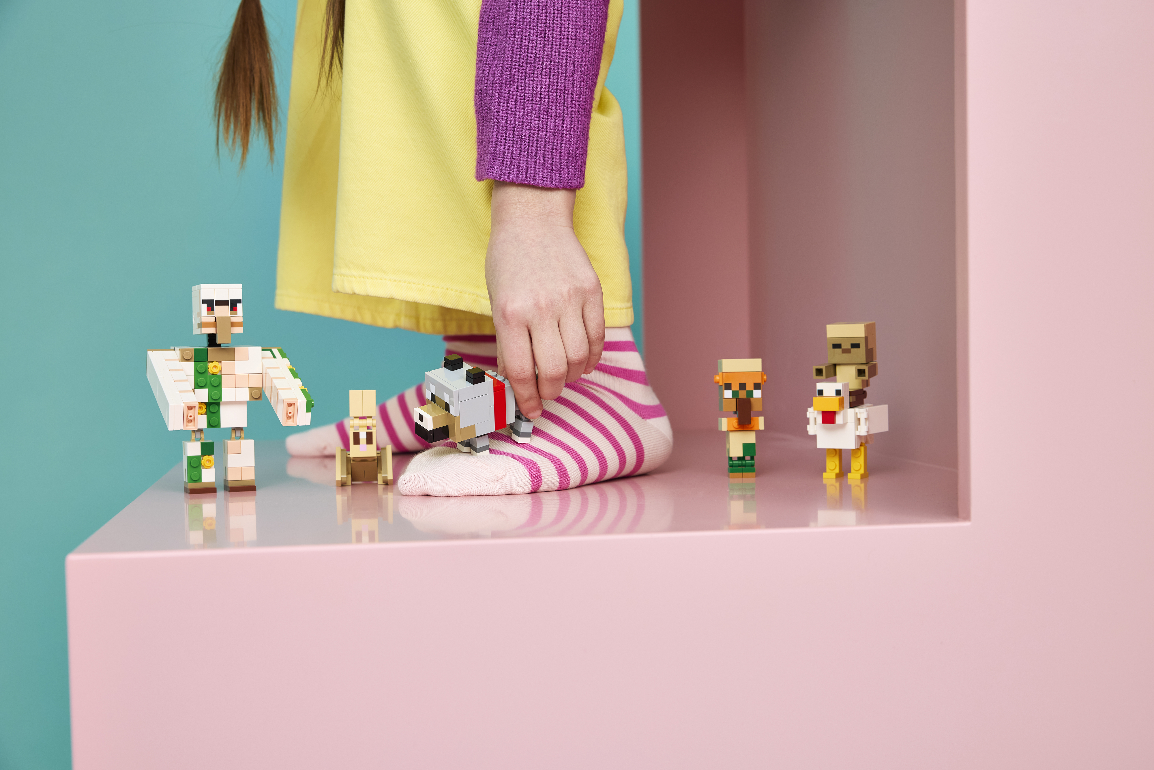 LEGO 21592 Minecraft Куриный Жокей: атака в пустыне фото 