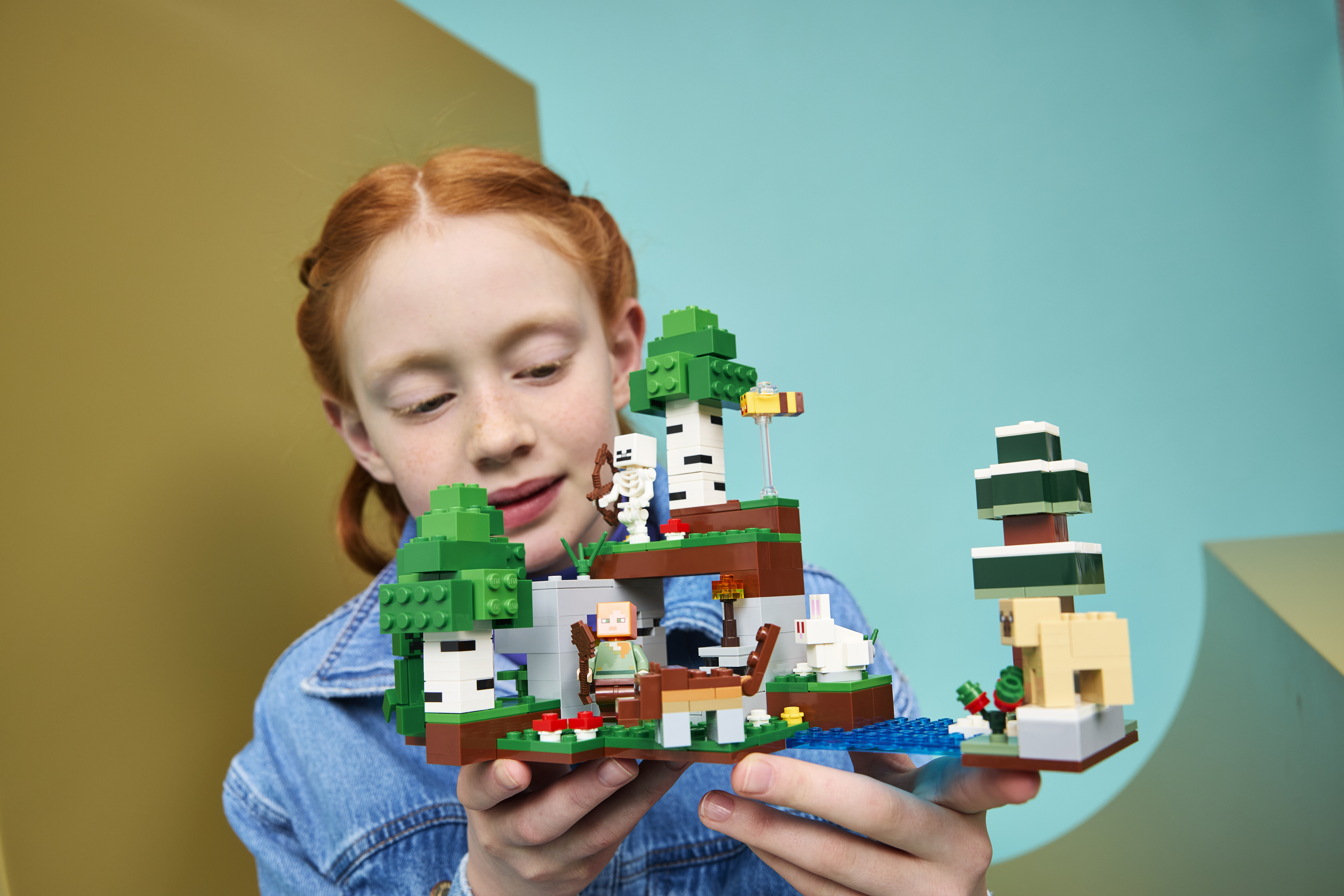 LEGO 21593 Minecraft Приключение в первую ночь фото 