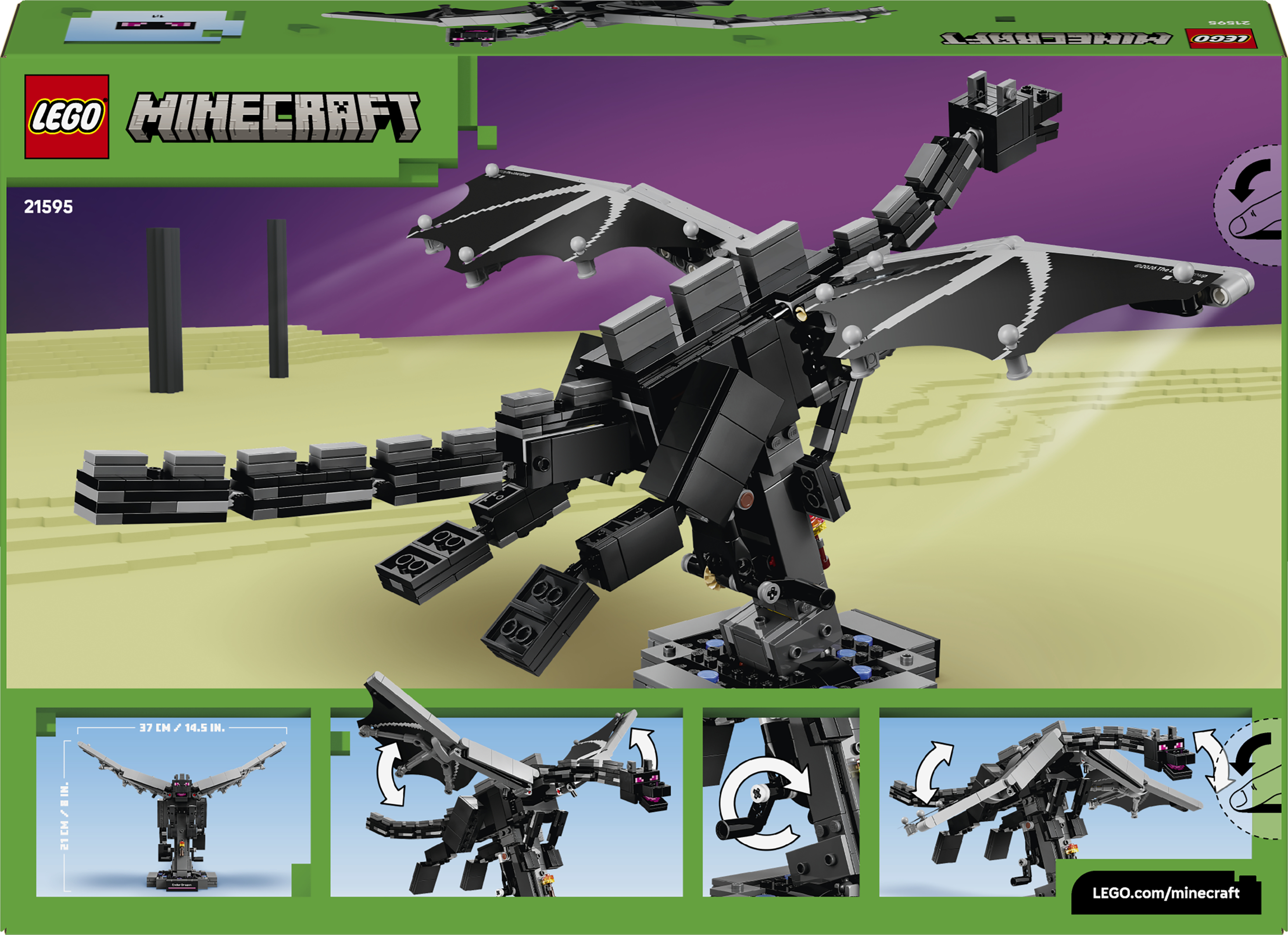 LEGO 21595 Minecraft Дракон Края фото 