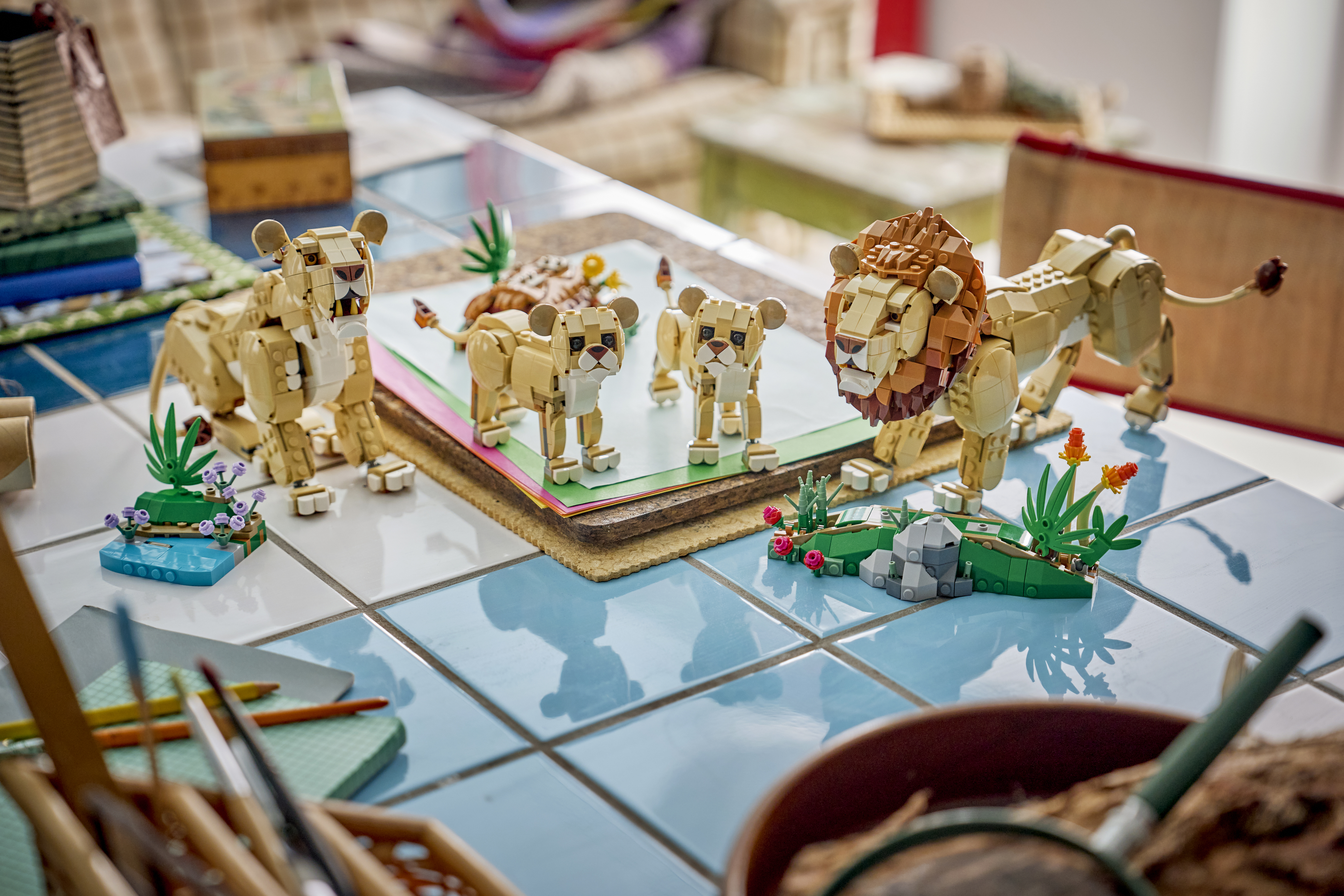 LEGO 31386 Creator Дикі тварини: Величний левфото