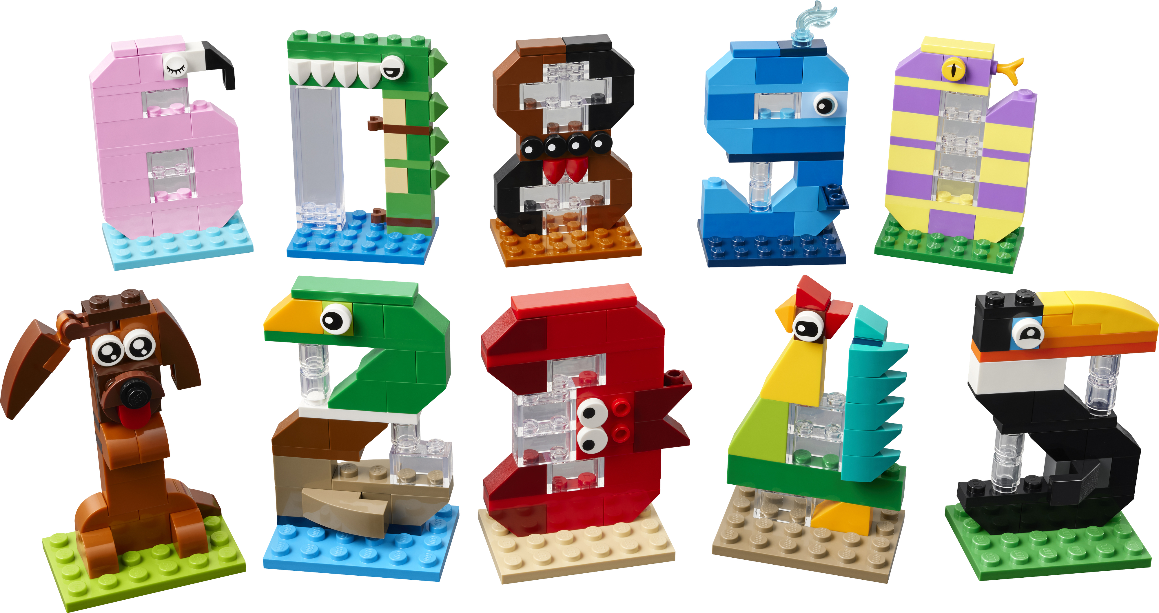 LEGO 40807 Iconic Цифры на день рождения фото 
