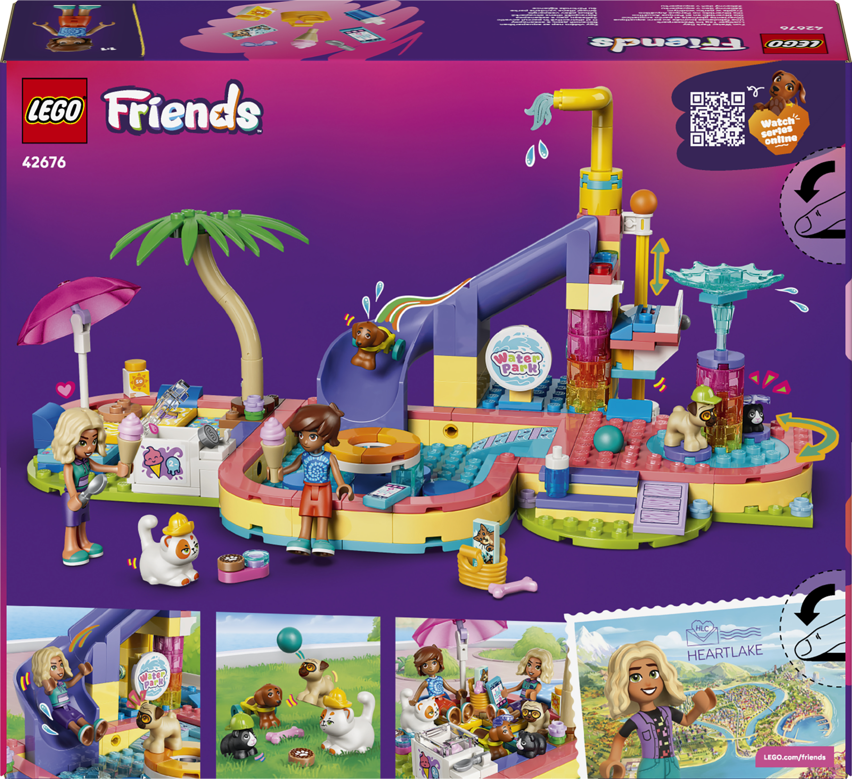 LEGO 42676 Friends Веселый день в аквапарке фото 