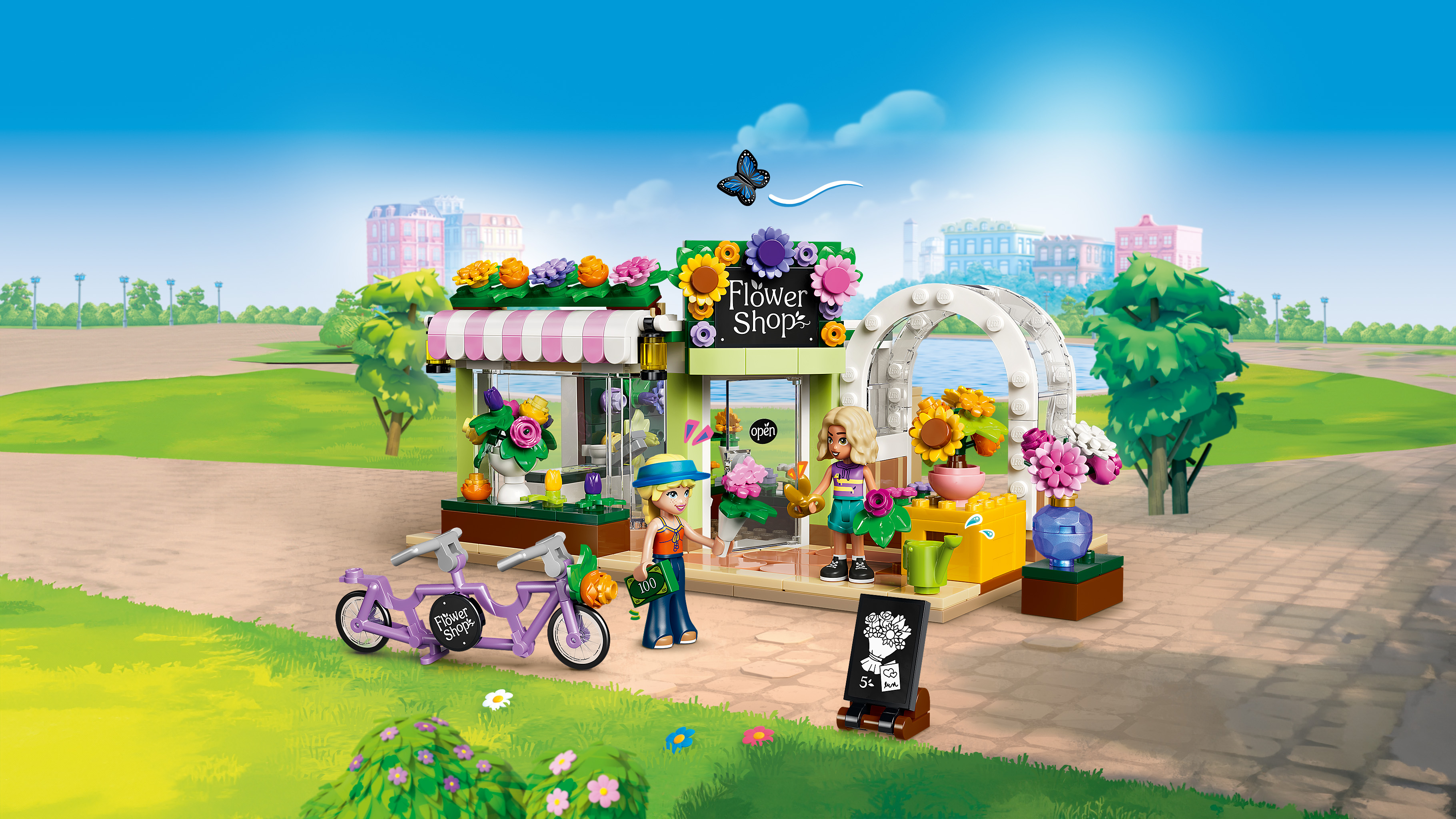 LEGO 42693 Friends Творческий цветочный магазин фото 