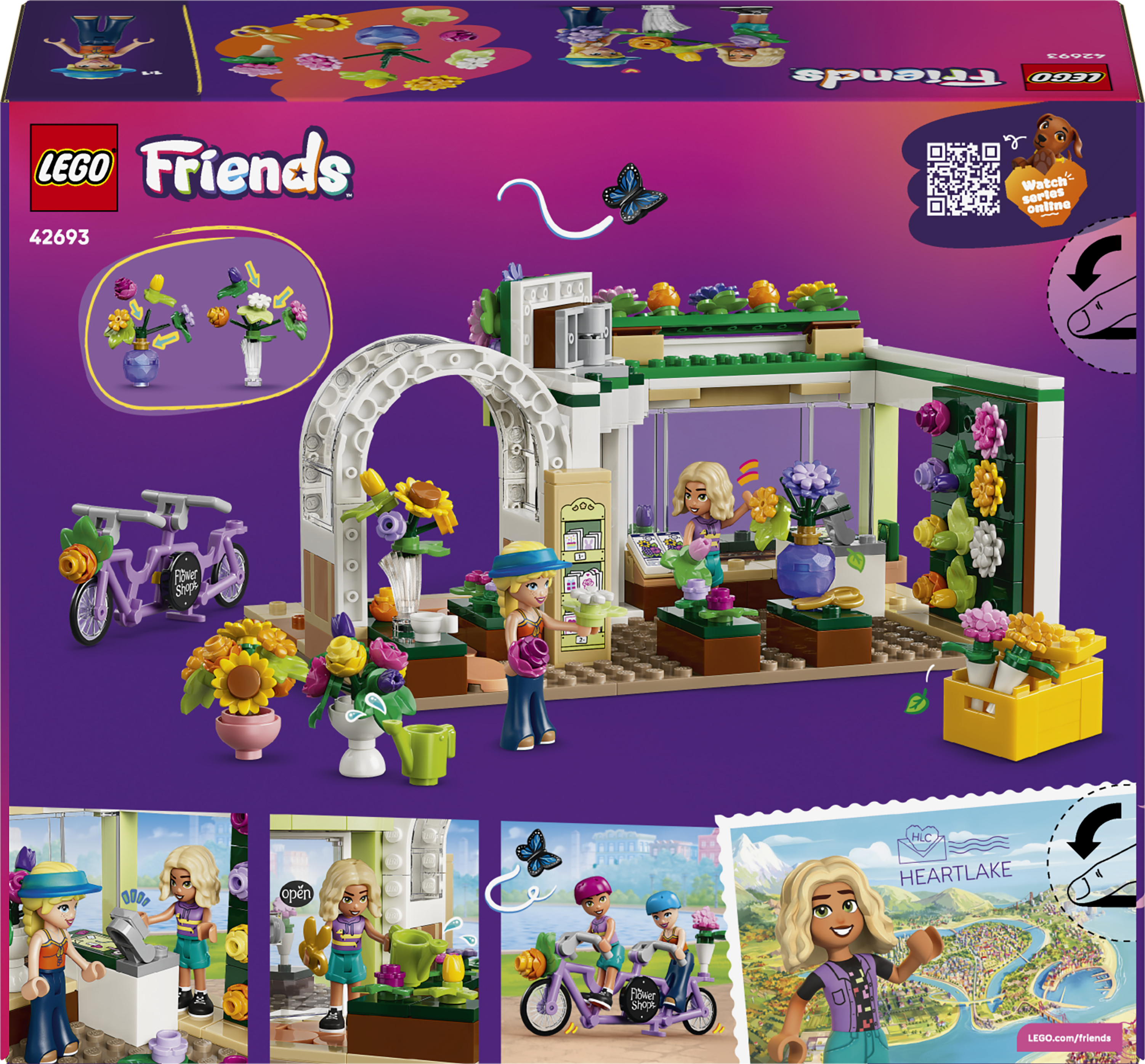 LEGO 42693 Friends Творческий цветочный магазин фото 