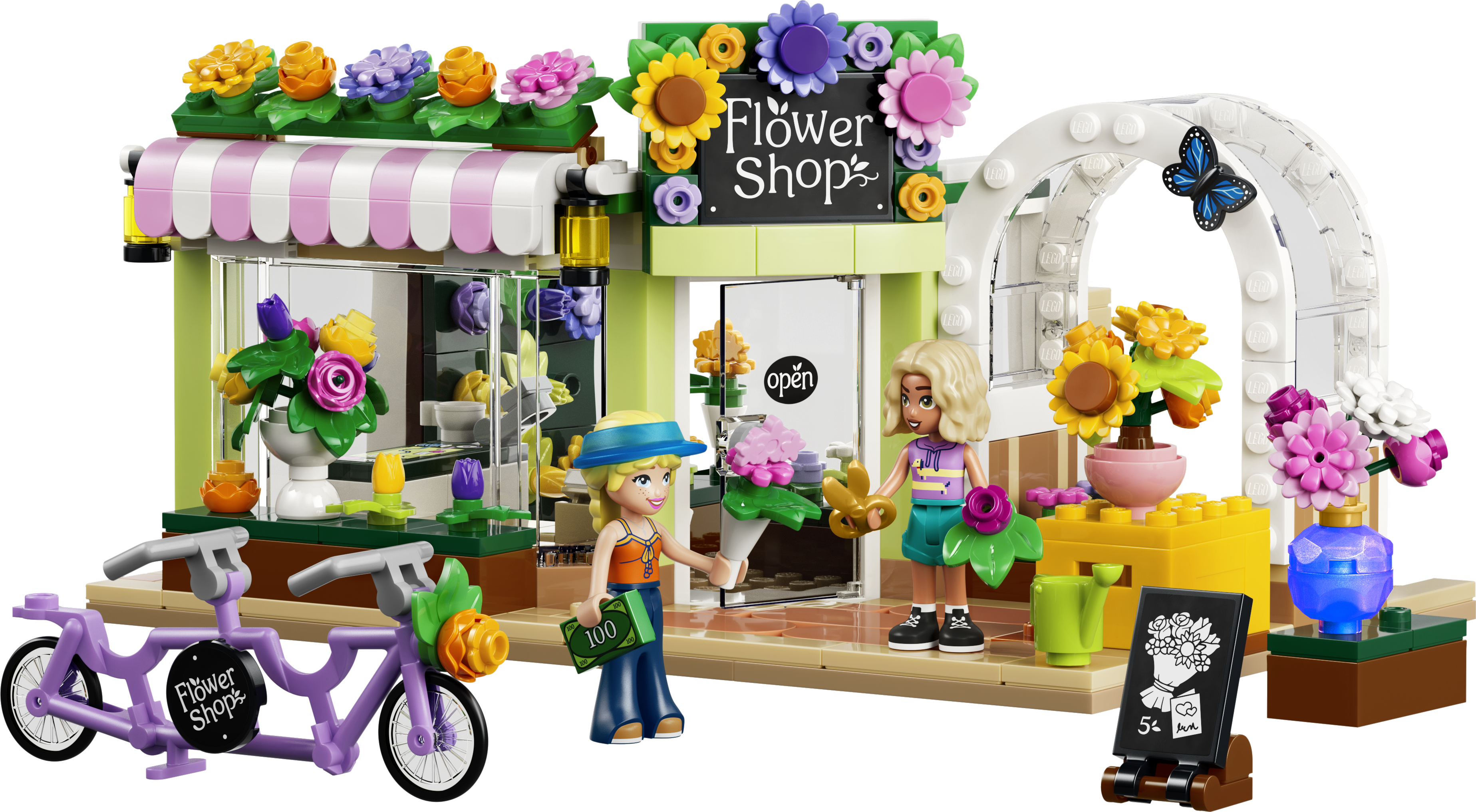 LEGO 42693 Friends Творческий цветочный магазин фото 