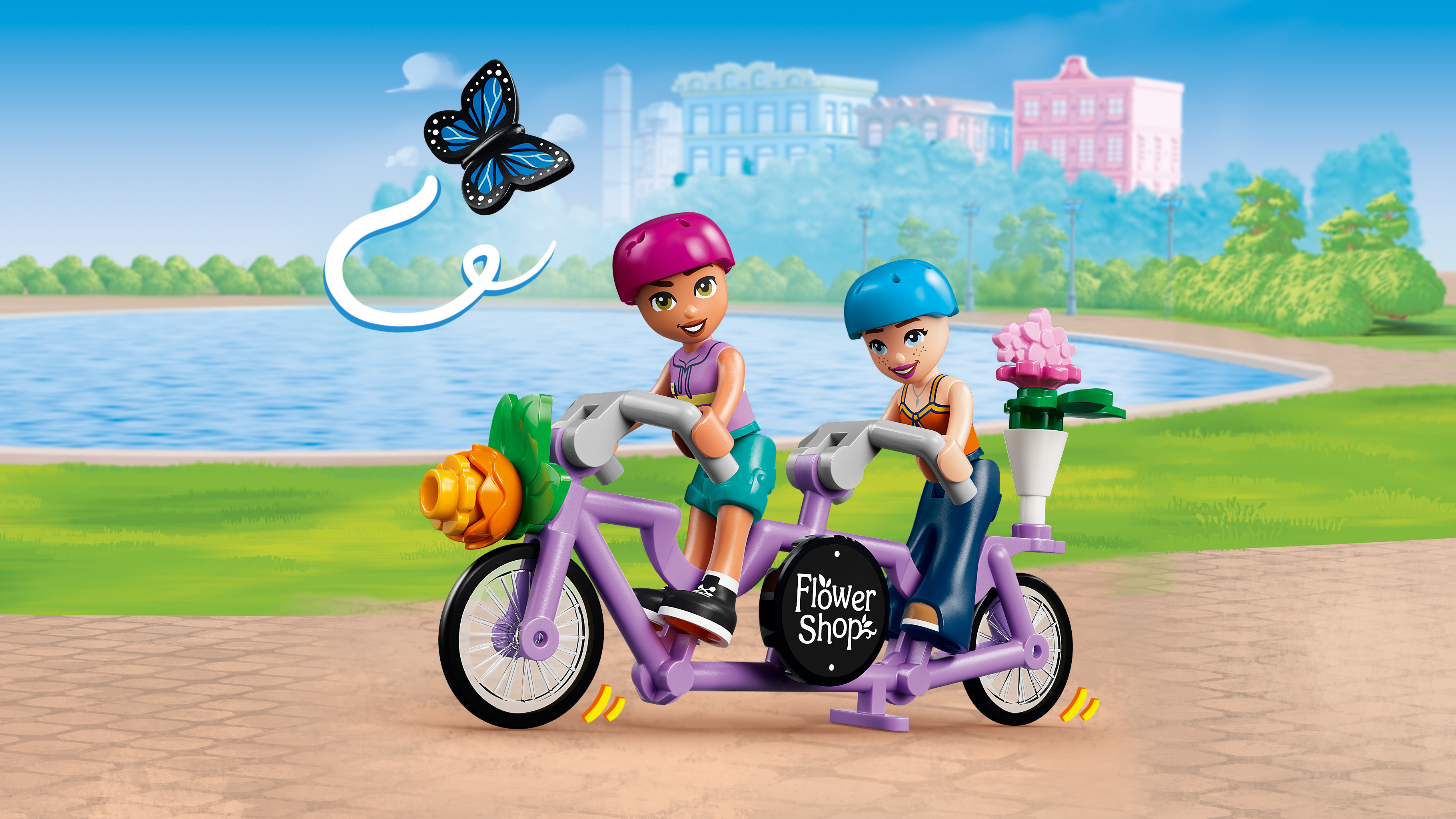 LEGO 42693 Friends Творческий цветочный магазин фото 