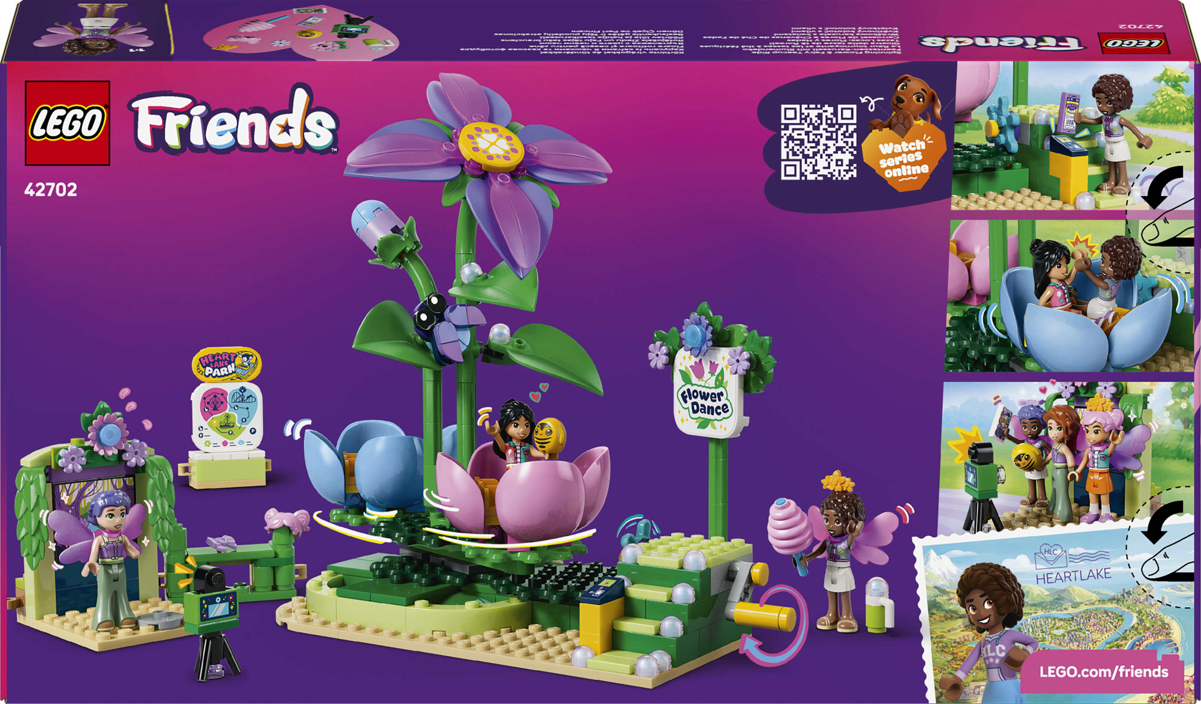 LEGO 42702 Friends Карусель с цветами и чашками и сказочная фотобудка фото 12