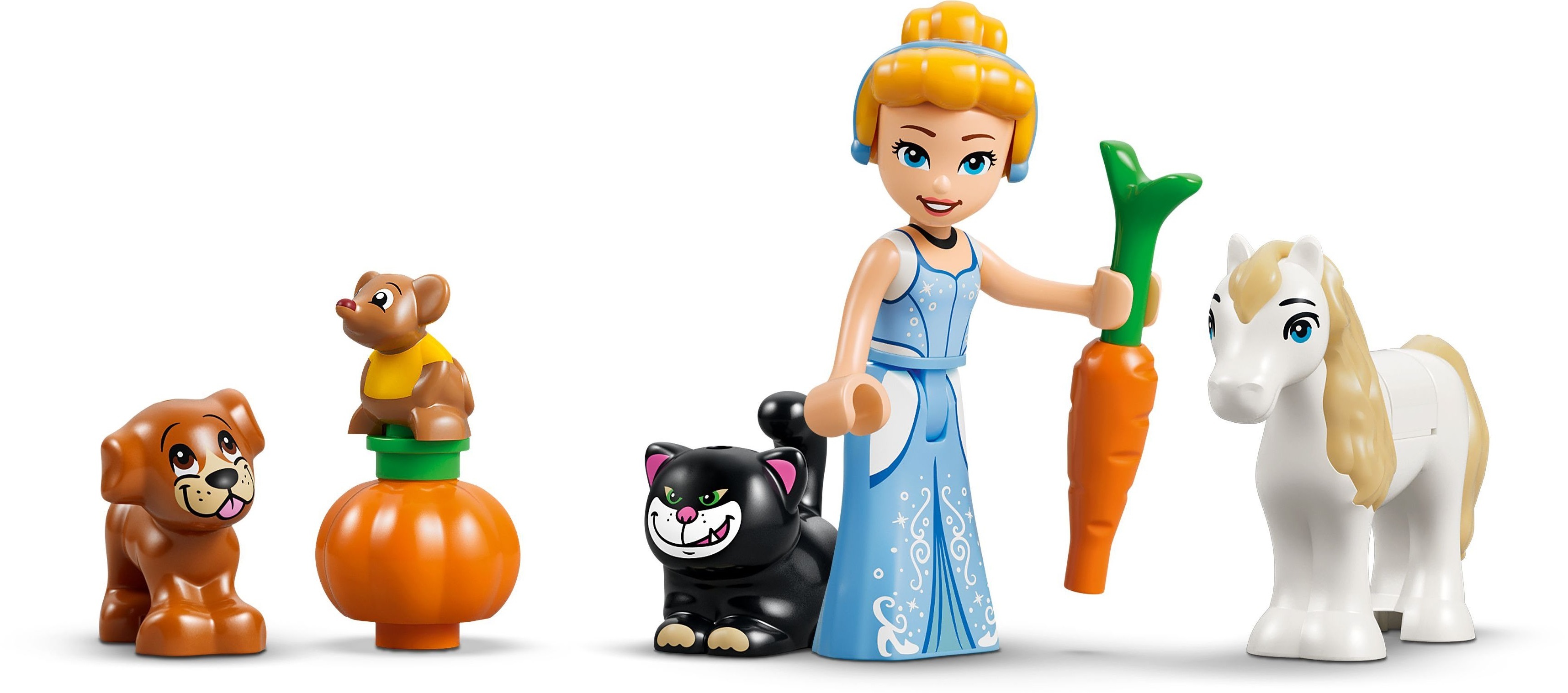 LEGO 43283 Disney Замок Золушки и ее друзей-животных фото 