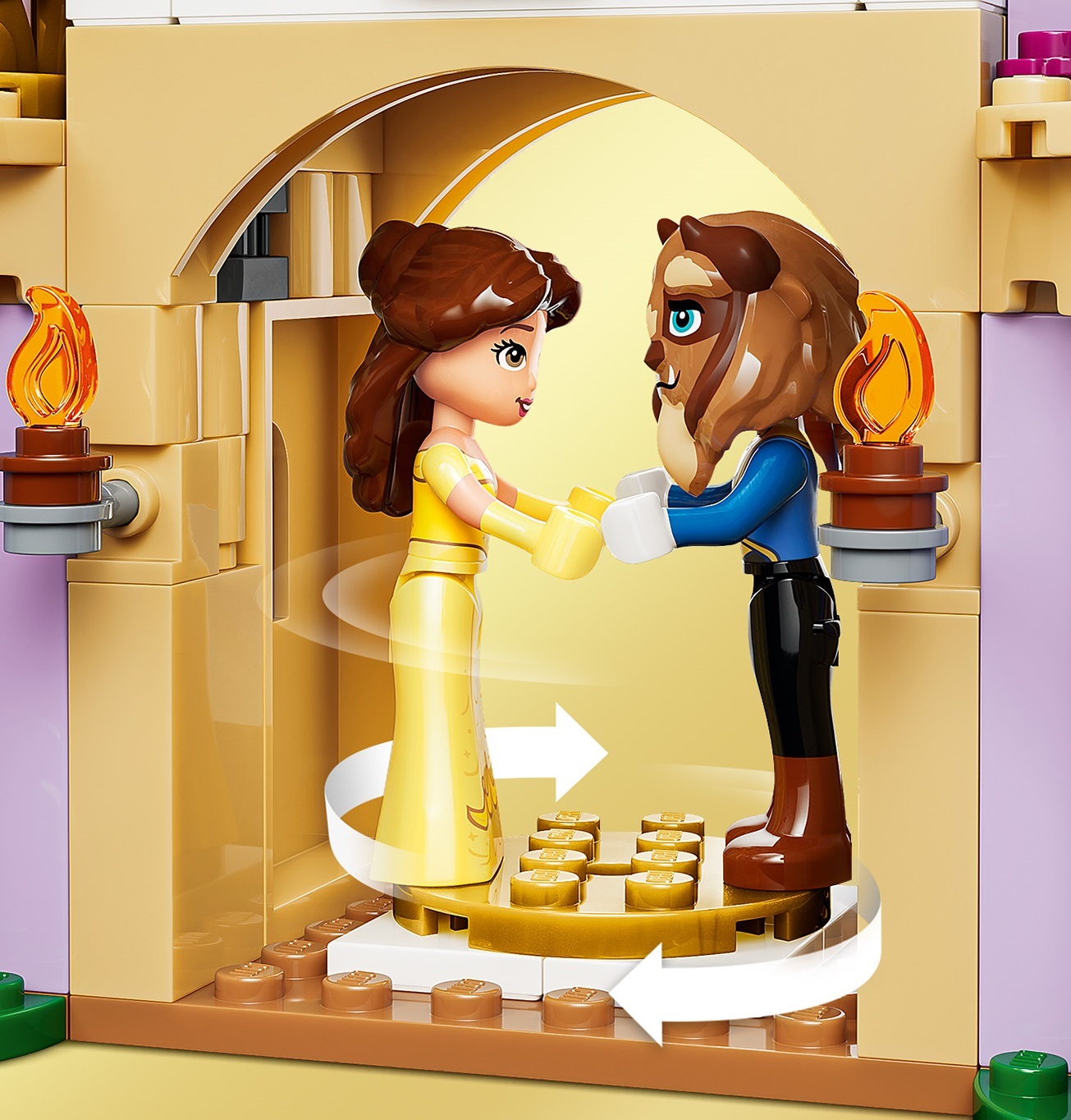 LEGO 43289 Disney Очарованный замок Красавицы и Чудовища фото 