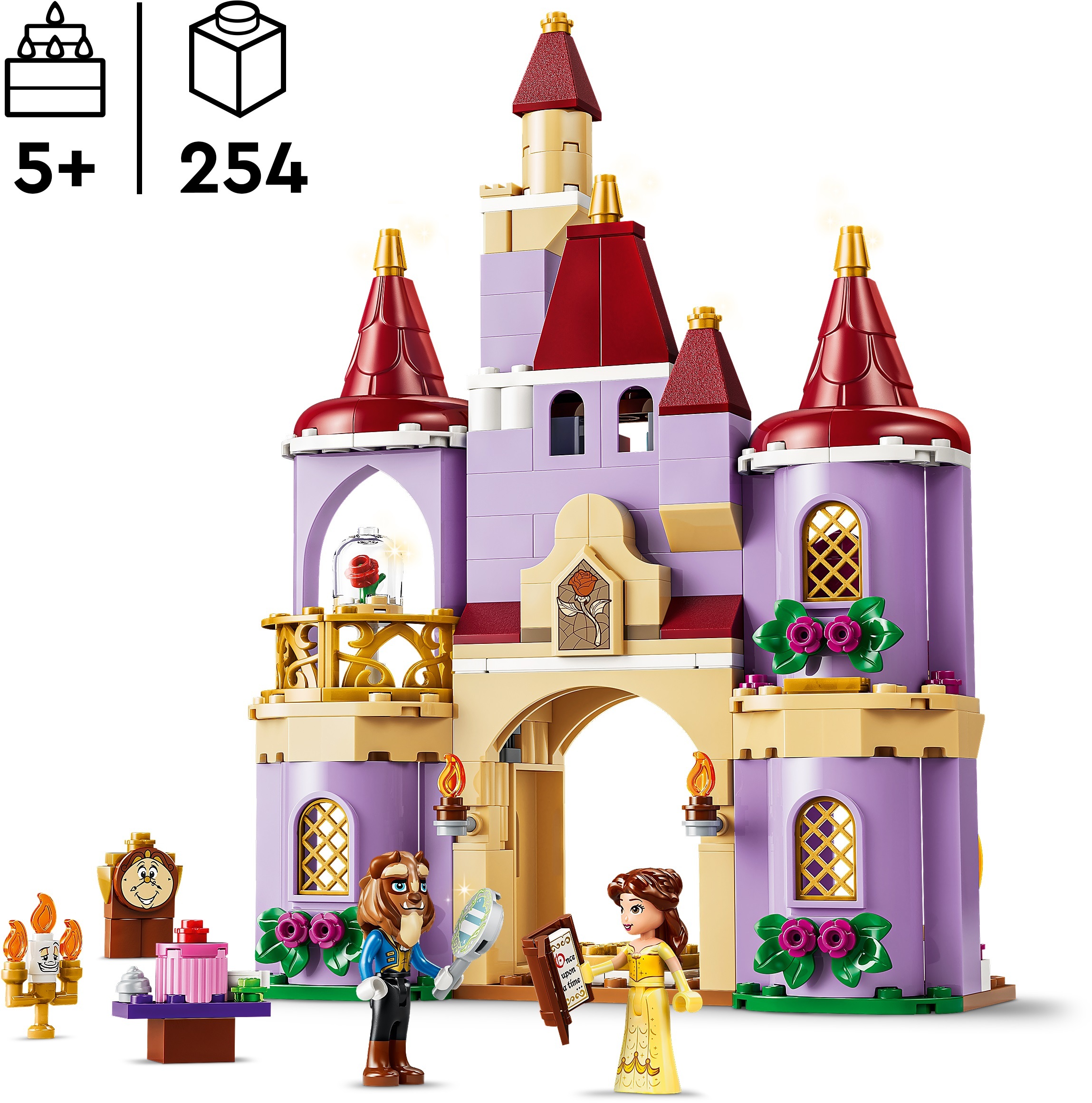 LEGO 43289 Disney Очарованный замок Красавицы и Чудовища фото 