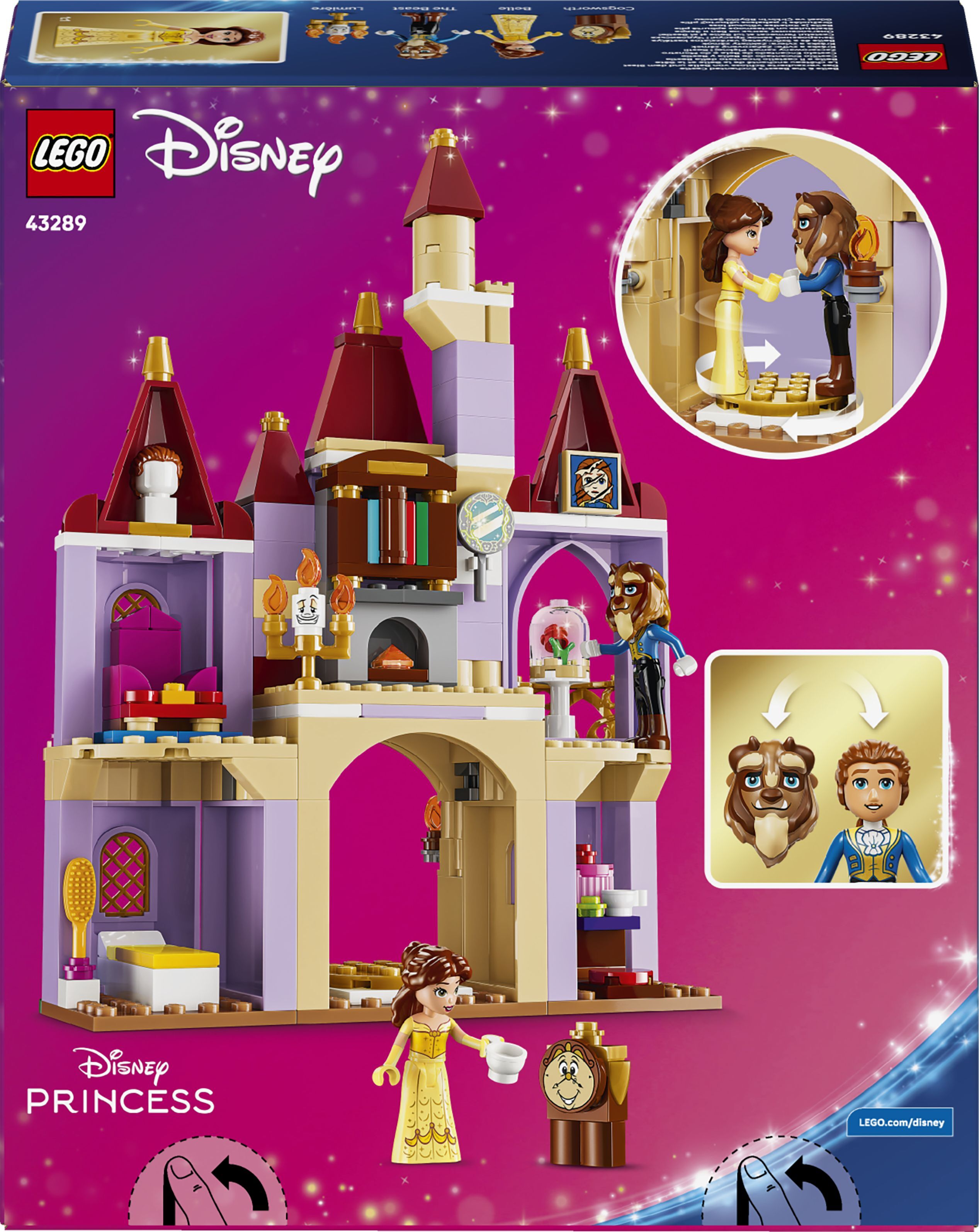 LEGO 43289 Disney Очарованный замок Красавицы и Чудовища фото 