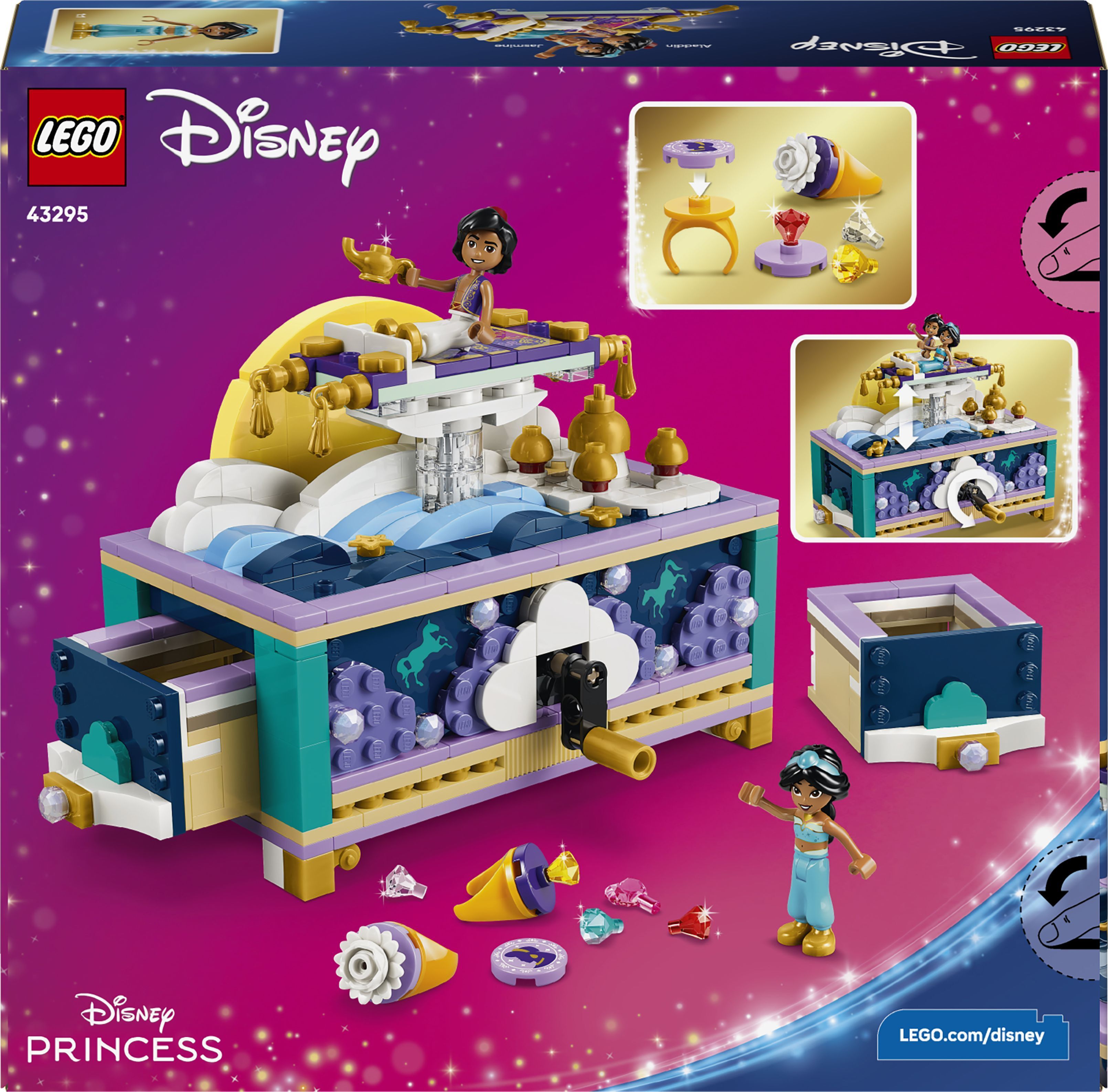 LEGO 43295 Disney Ящик для драгоценностей Жасмин фото 