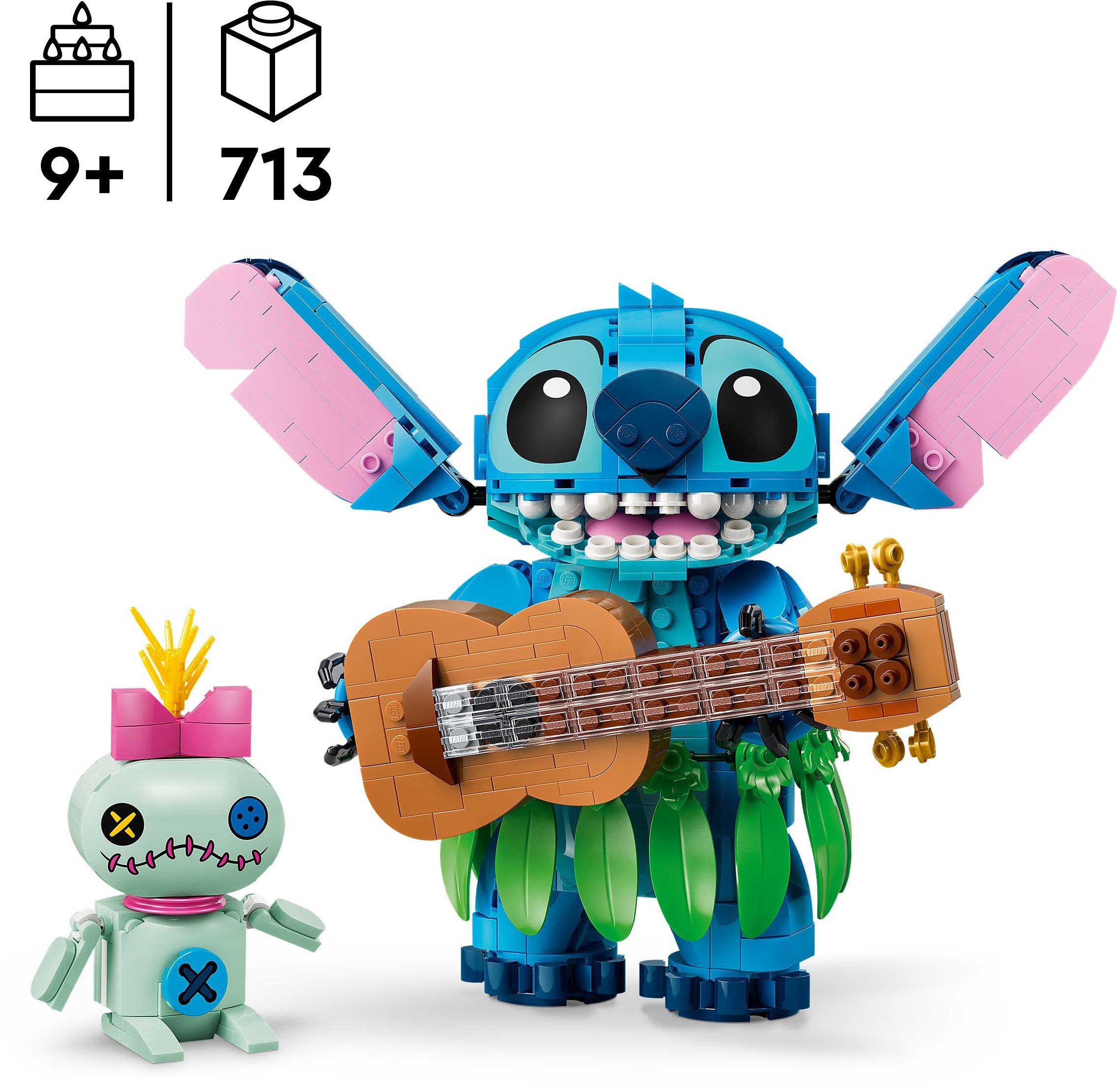 LEGO 43296 Disney Стич и Страхопудка фото 