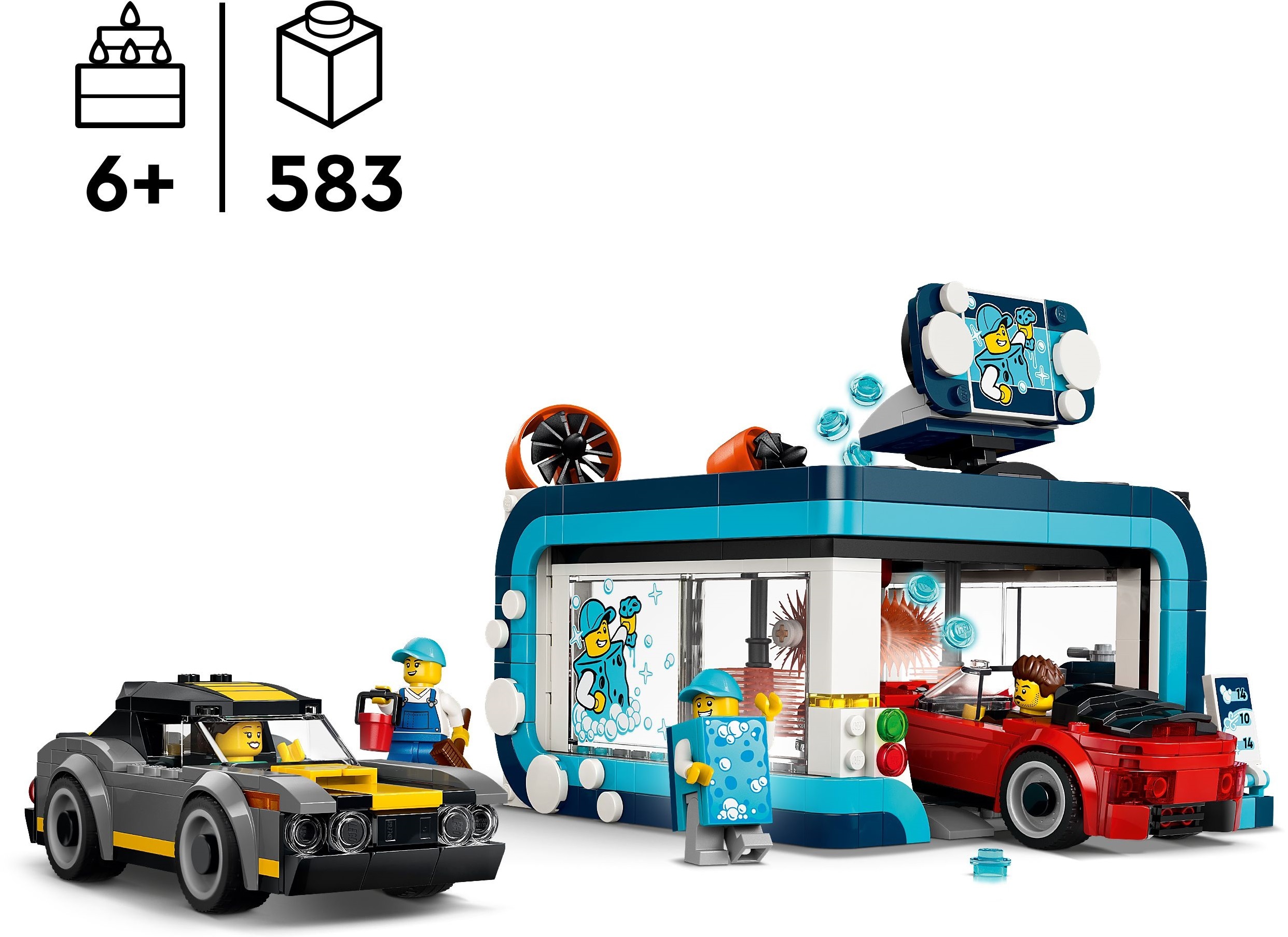 LEGO 60497 City Тоннельная автомойка фото 2