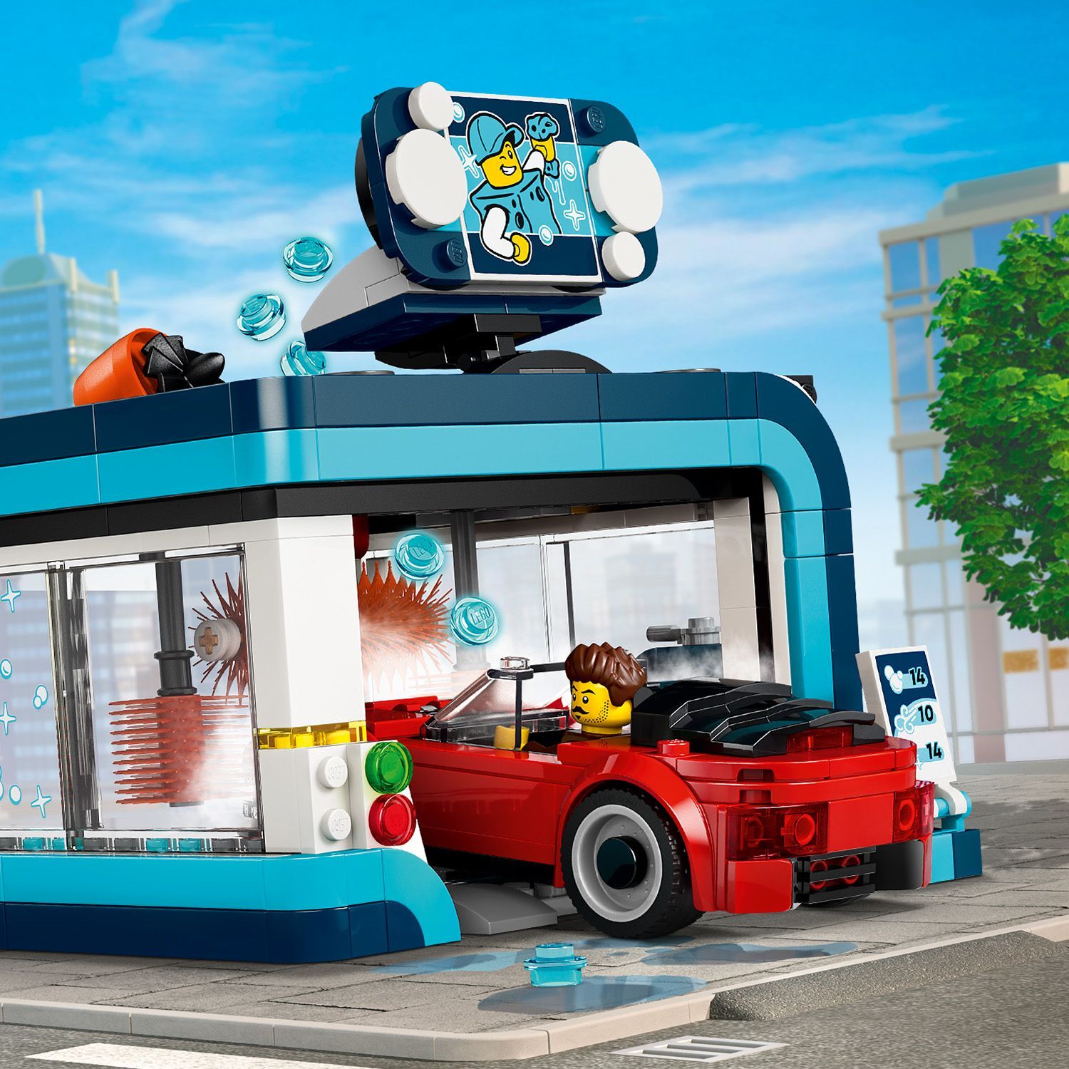 LEGO 60497 City Тоннельная автомойка фото 11