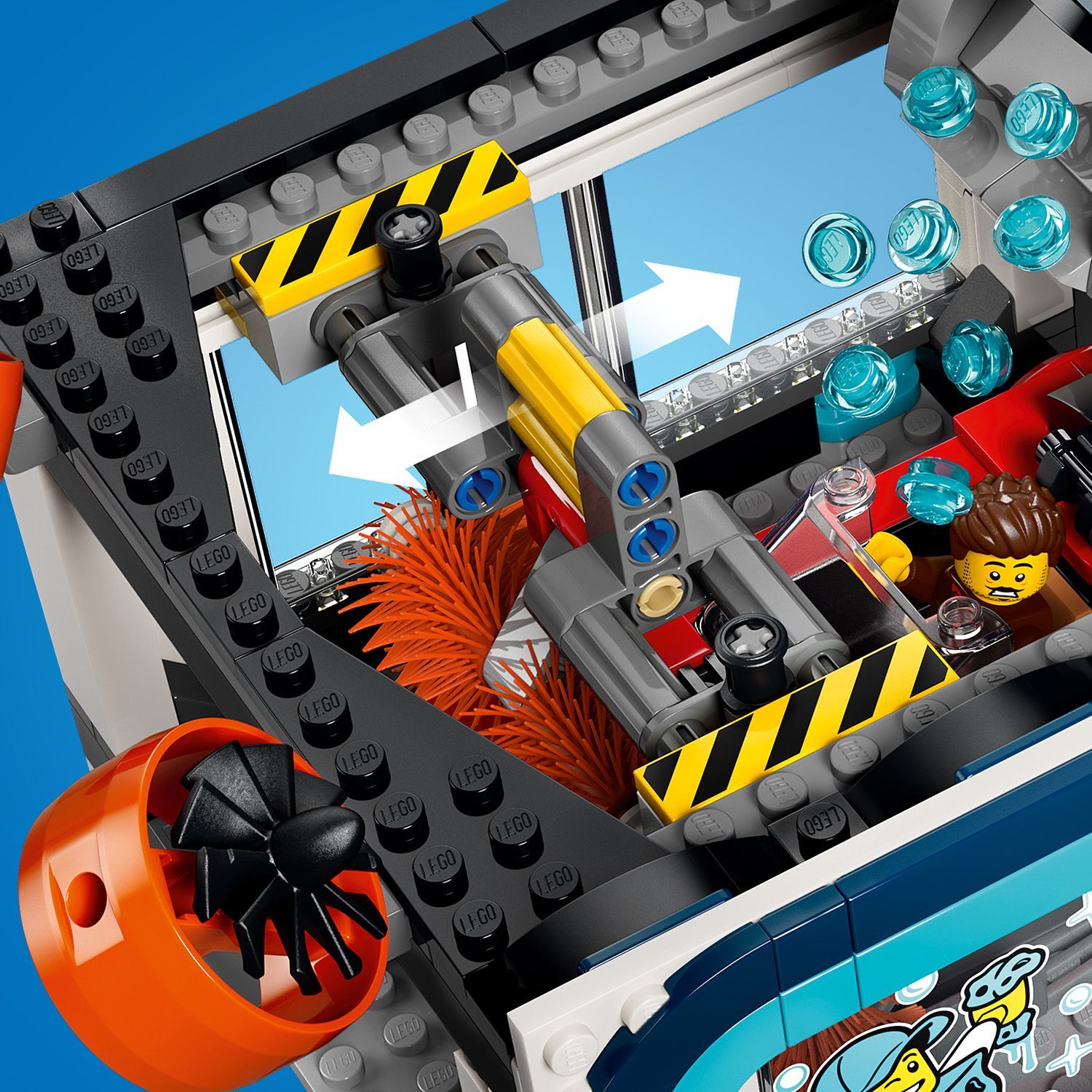 LEGO 60497 City Тоннельная автомойка фото 12