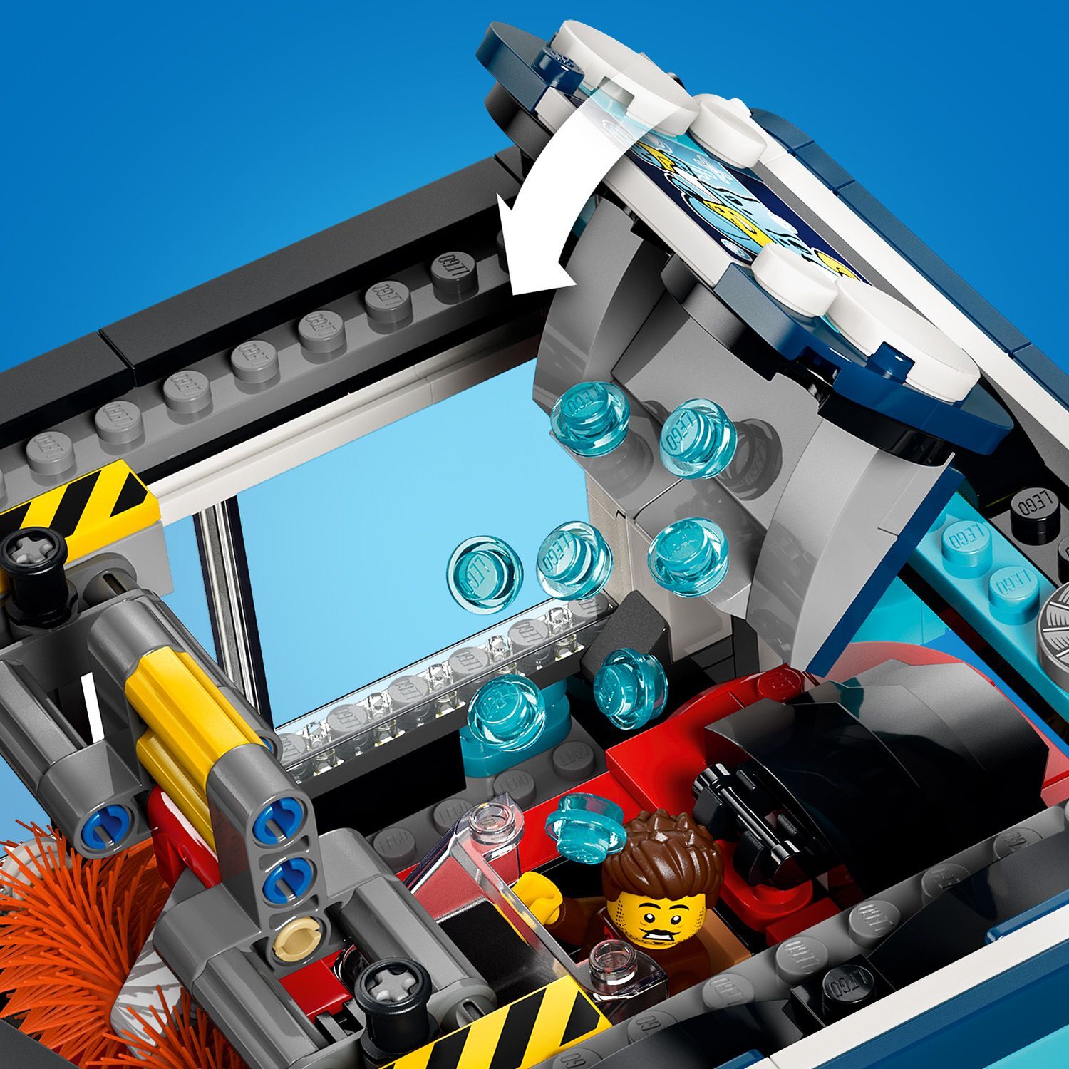 LEGO 60497 City Тоннельная автомойка фото 13