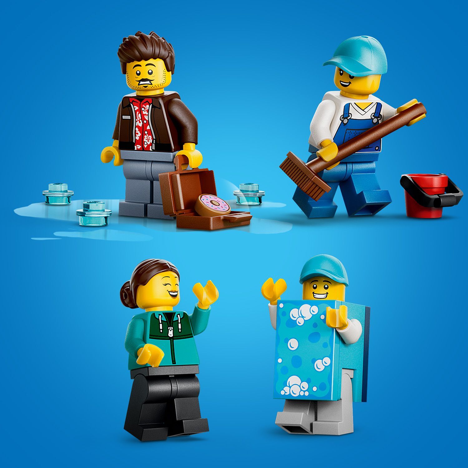 LEGO 60497 City Тоннельная автомойка фото 14