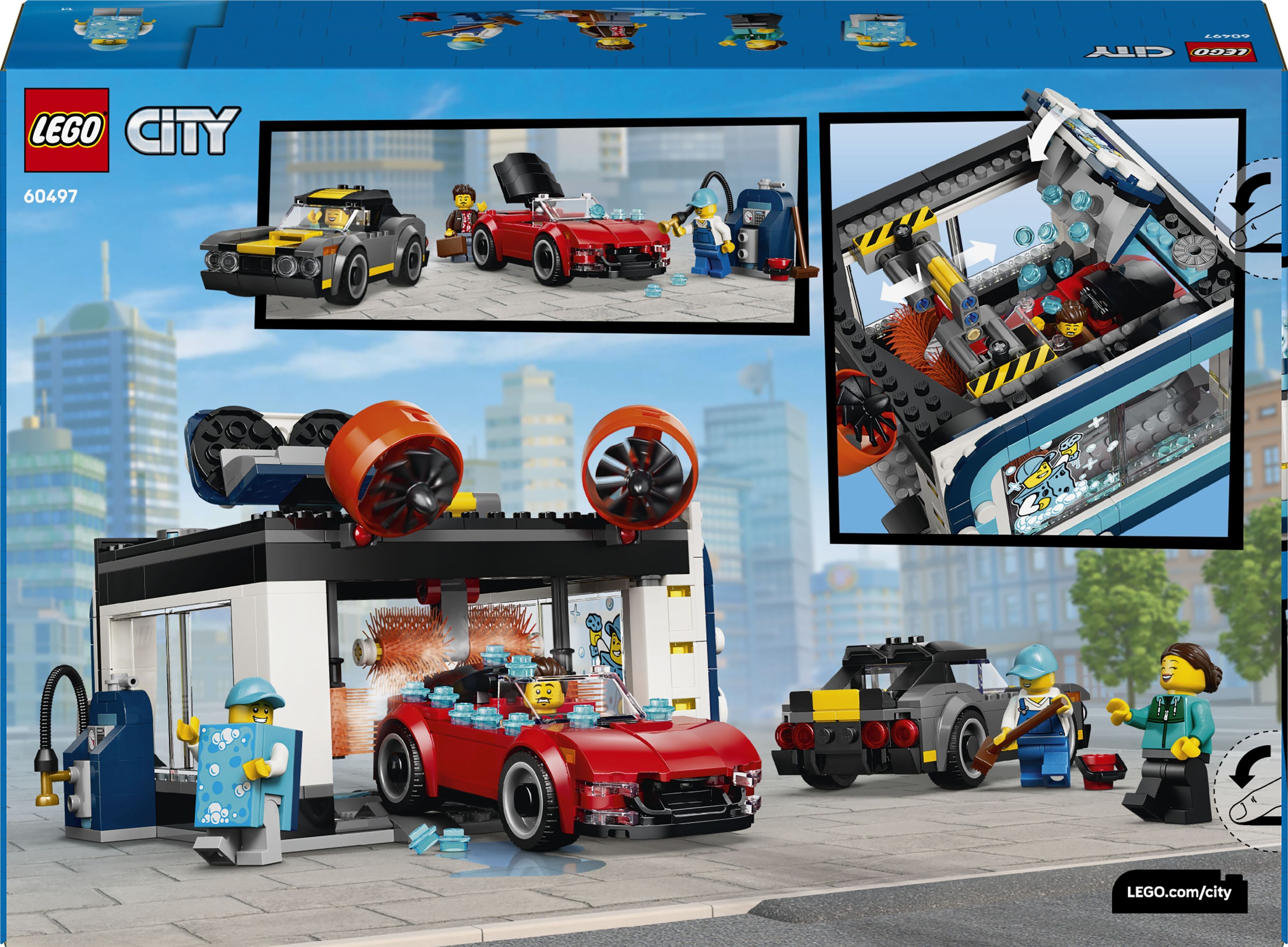 LEGO 60497 City Тоннельная автомойка фото 15