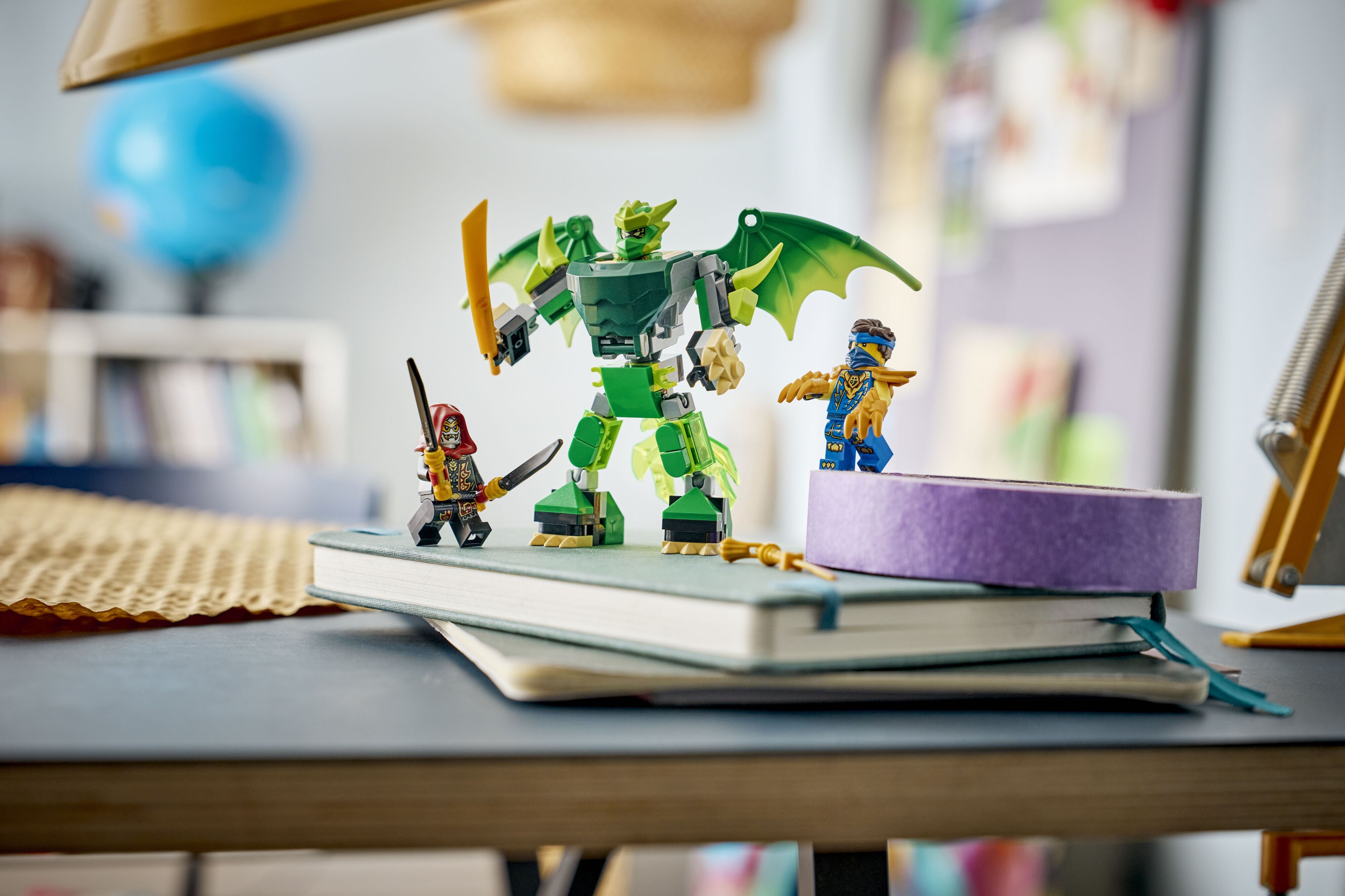 LEGO 71862 Ninjago Боевой набор работа Дракона Ллойда фото 