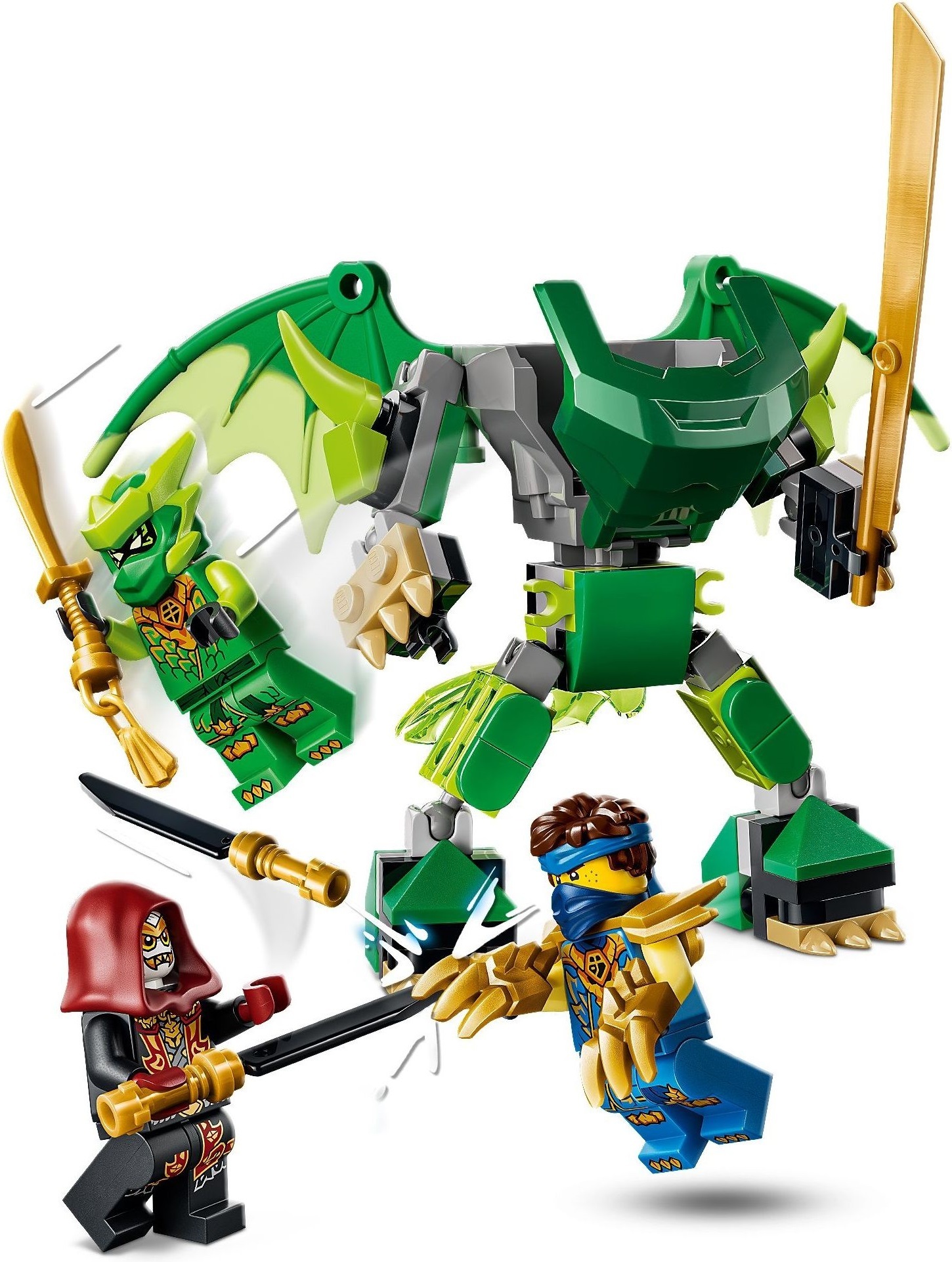 LEGO 71862 Ninjago Боевой набор работа Дракона Ллойда фото 