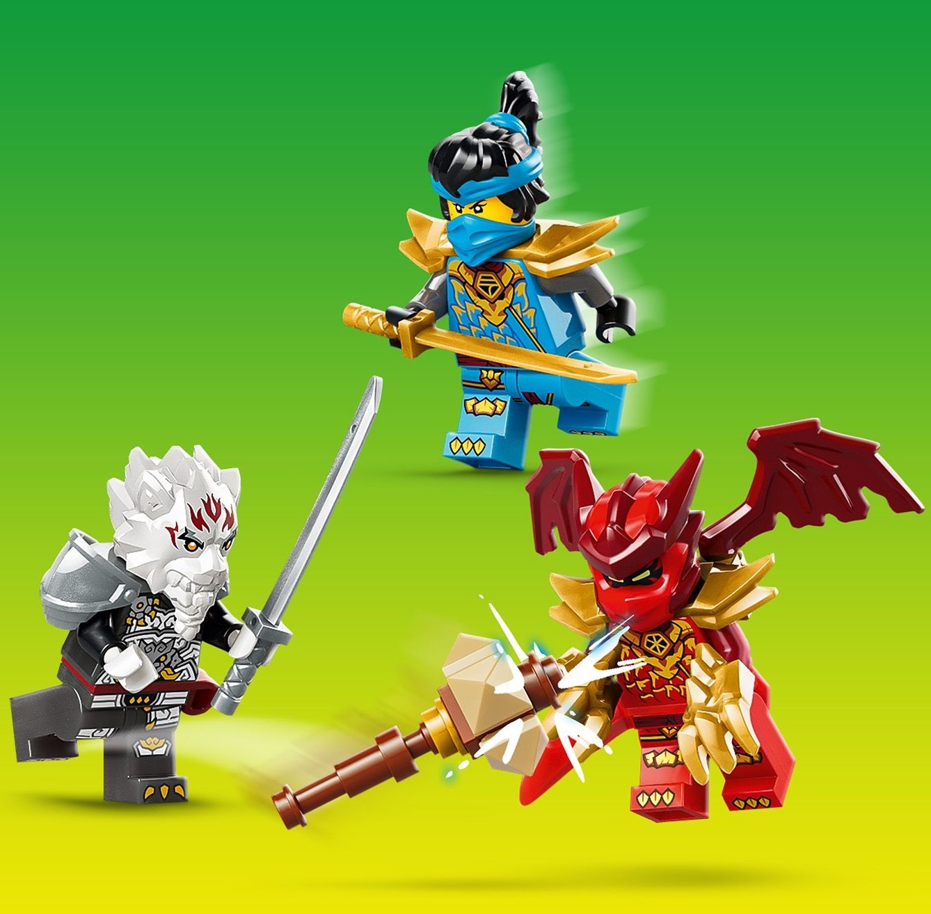 LEGO 71863 Ninjago Зильвар и дракон Гримтак фото 