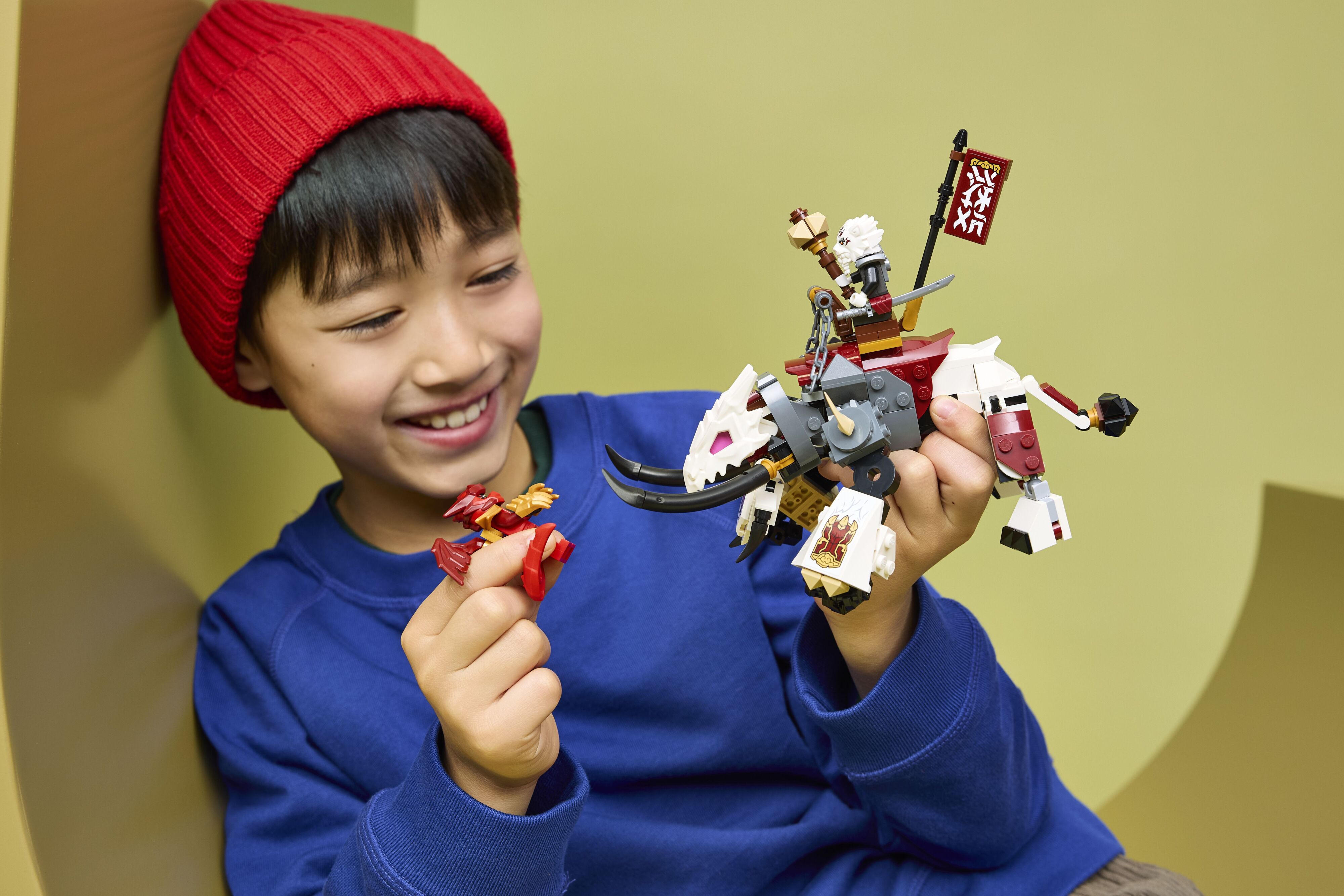 LEGO 71863 Ninjago Зильвар и дракон Гримтак фото 