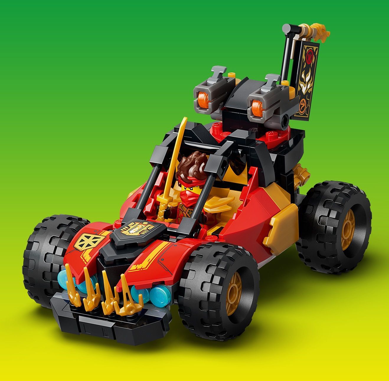 LEGO 71864 Ninjago Комбинированные транспортные средства Кая и Коула фото 