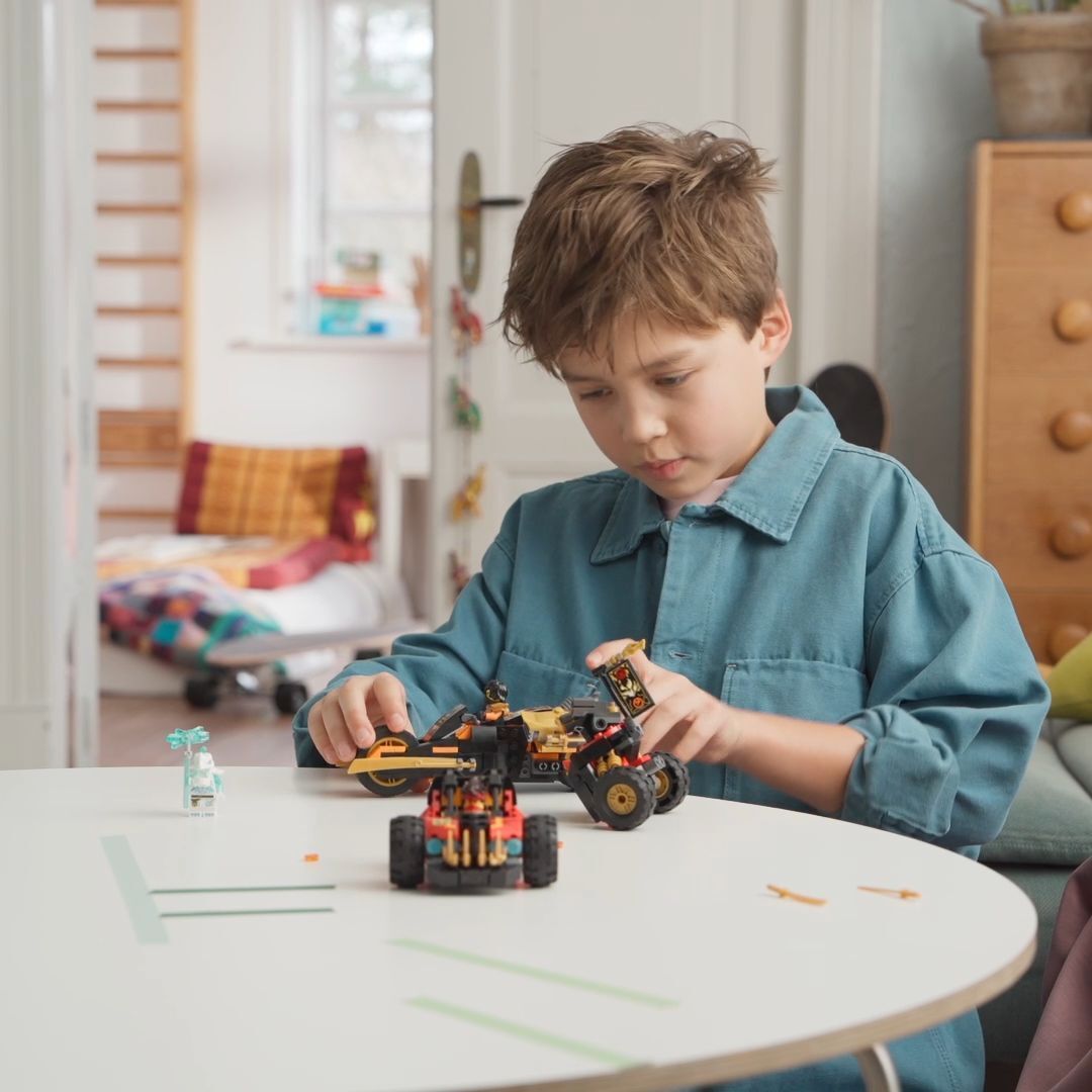 LEGO 71864 Ninjago Комбинированные транспортные средства Кая и Коула фото 