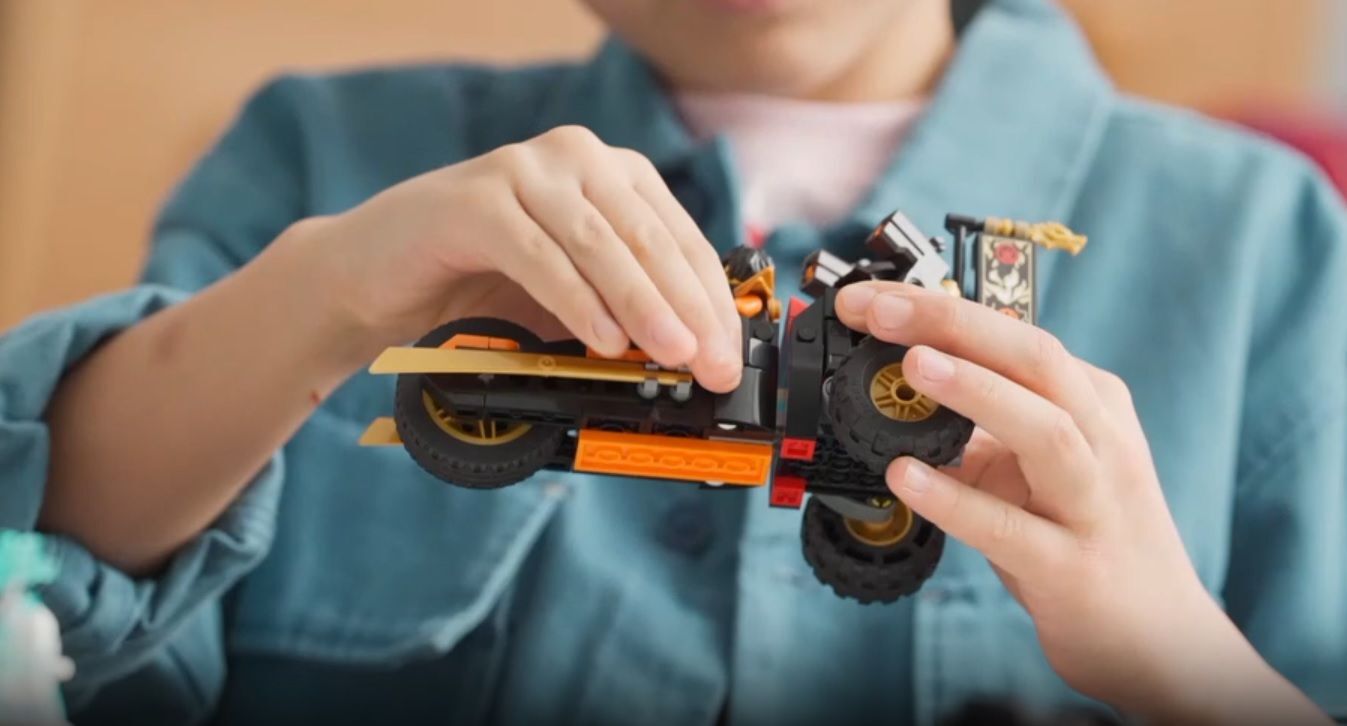 LEGO 71864 Ninjago Комбинированные транспортные средства Кая и Коула фото 