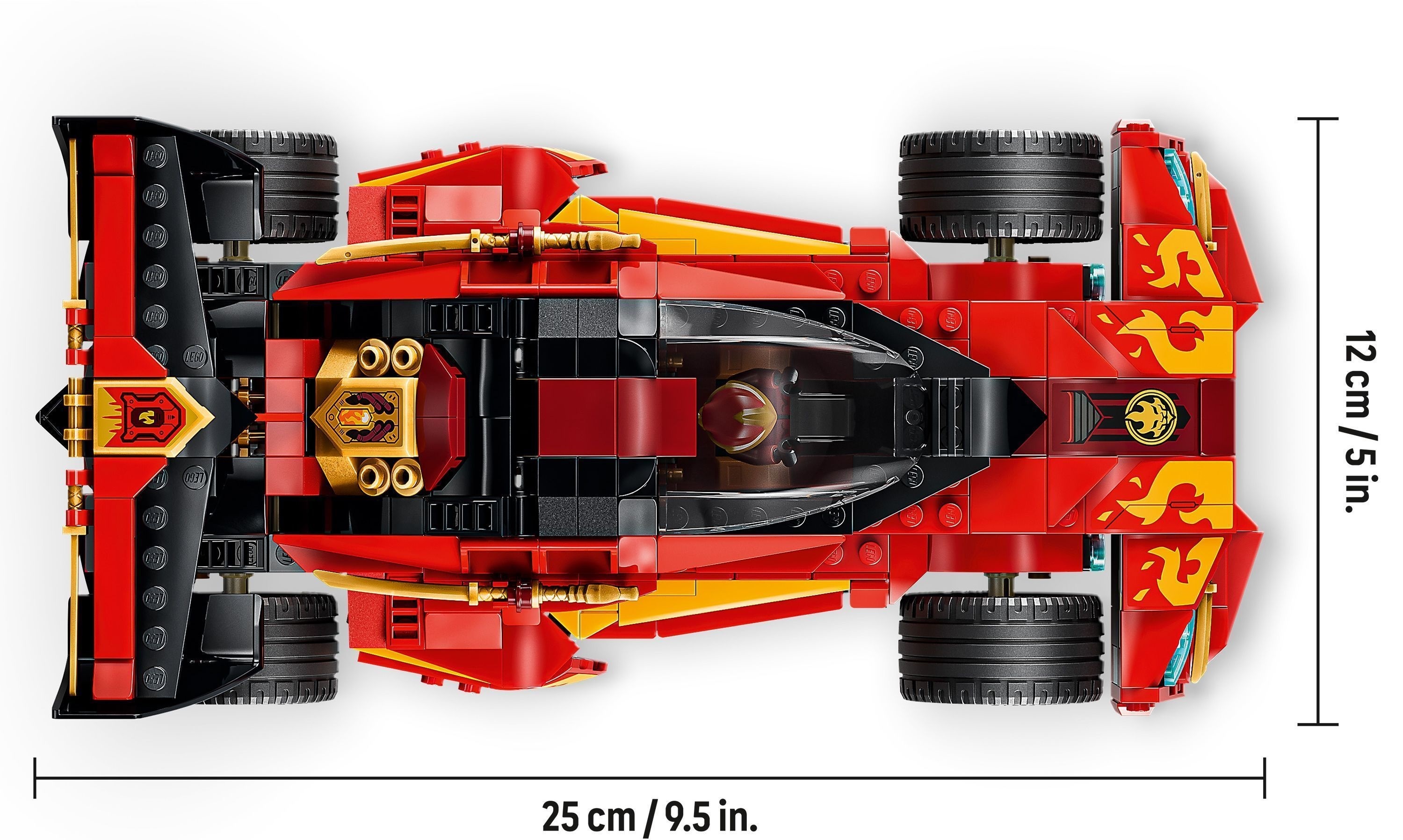 LEGO 71867 Ninjago Преследователь ниндзя X-1 — 15-я годовщина фото 