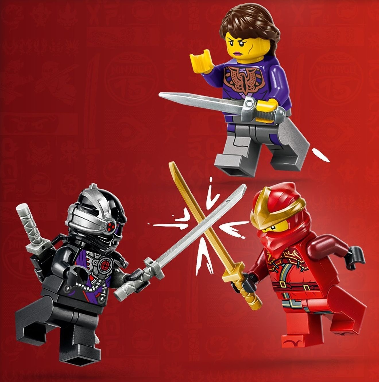 LEGO 71867 Ninjago Преследователь ниндзя X-1 — 15-я годовщина фото 