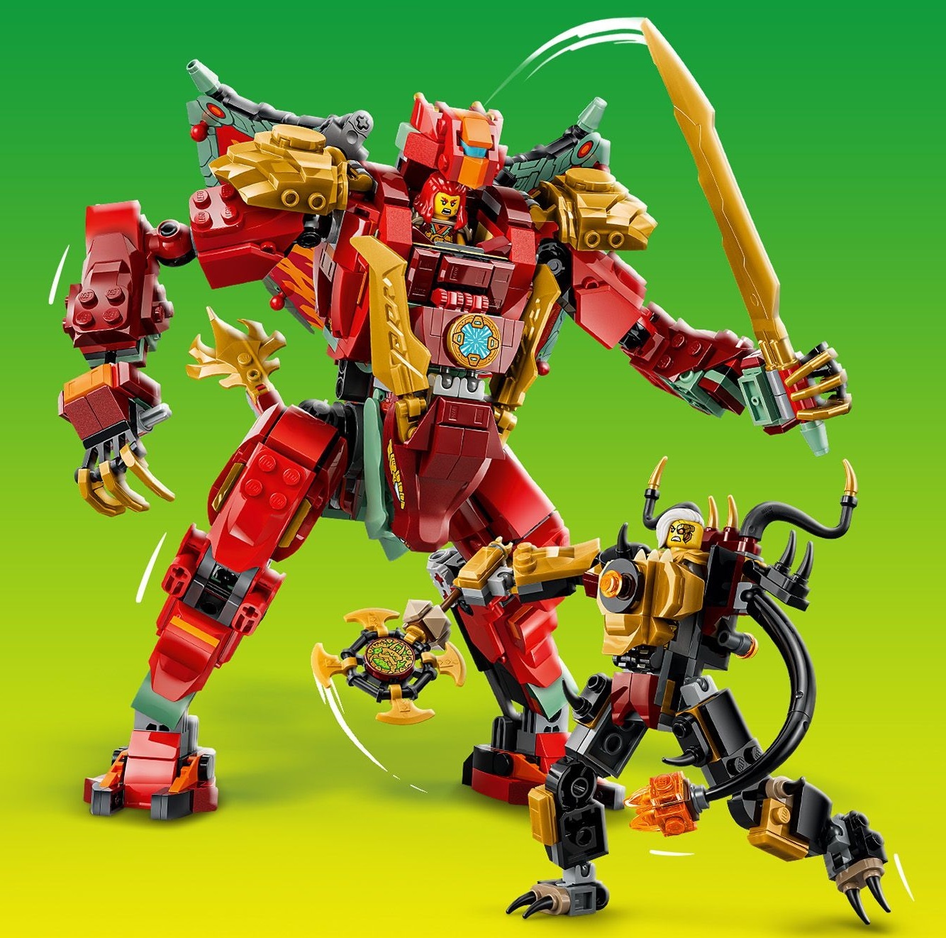 LEGO 71868 Ninjago Дракон-трансформер Уайлдфайер фото 
