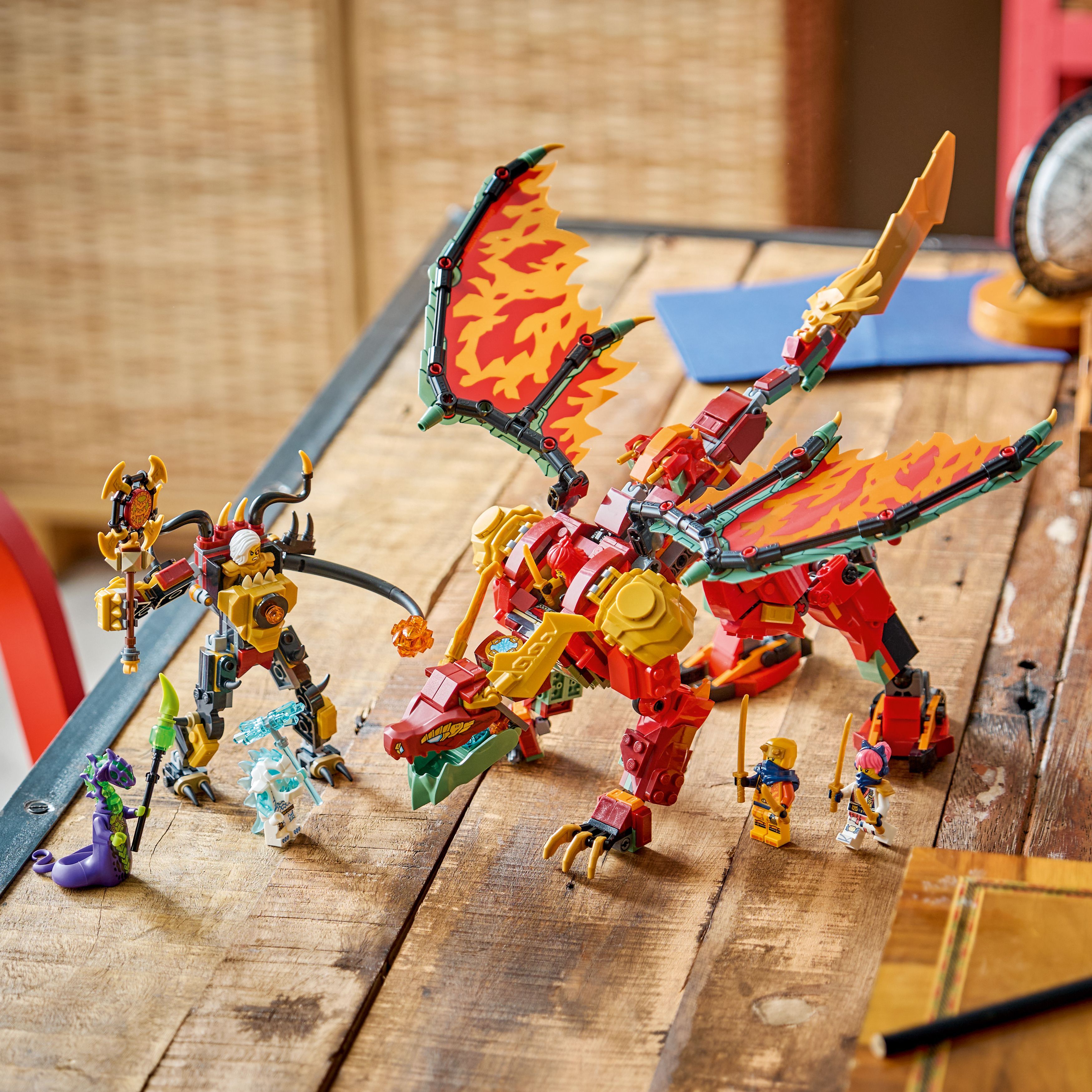 LEGO 71868 Ninjago Дракон-трансформер Уайлдфайер фото 