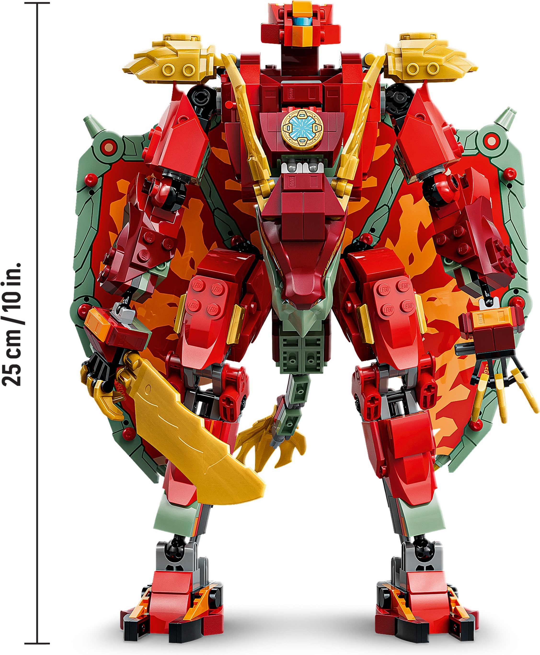 LEGO 71868 Ninjago Дракон-трансформер Уайлдфайер фото 