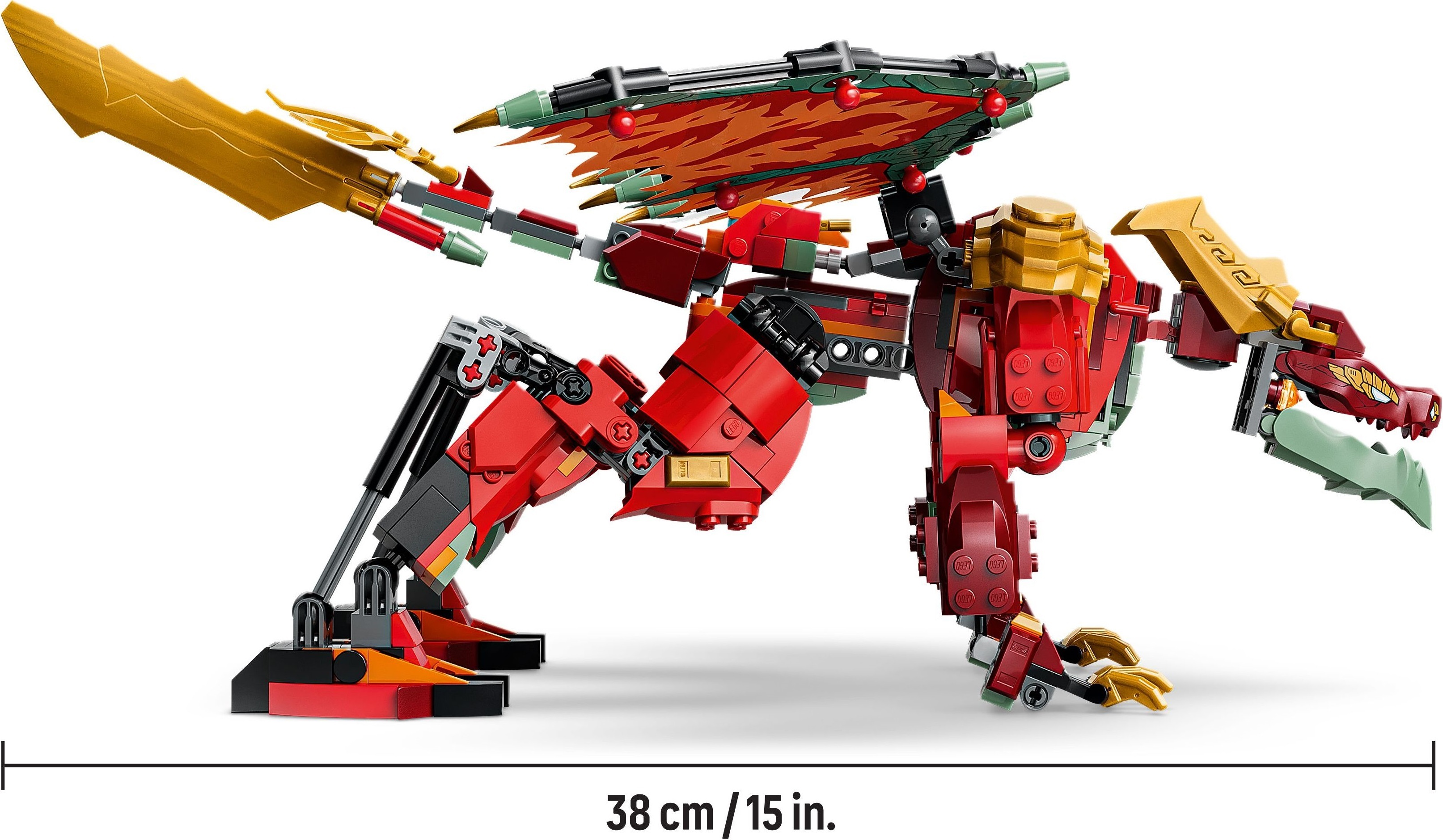 LEGO 71868 Ninjago Дракон-трансформер Уайлдфайер фото 