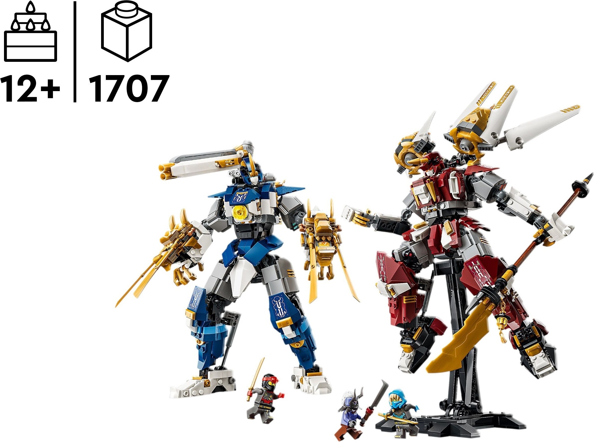 LEGO 71870 Ninjago Близнецы роботы-Титаны фото 