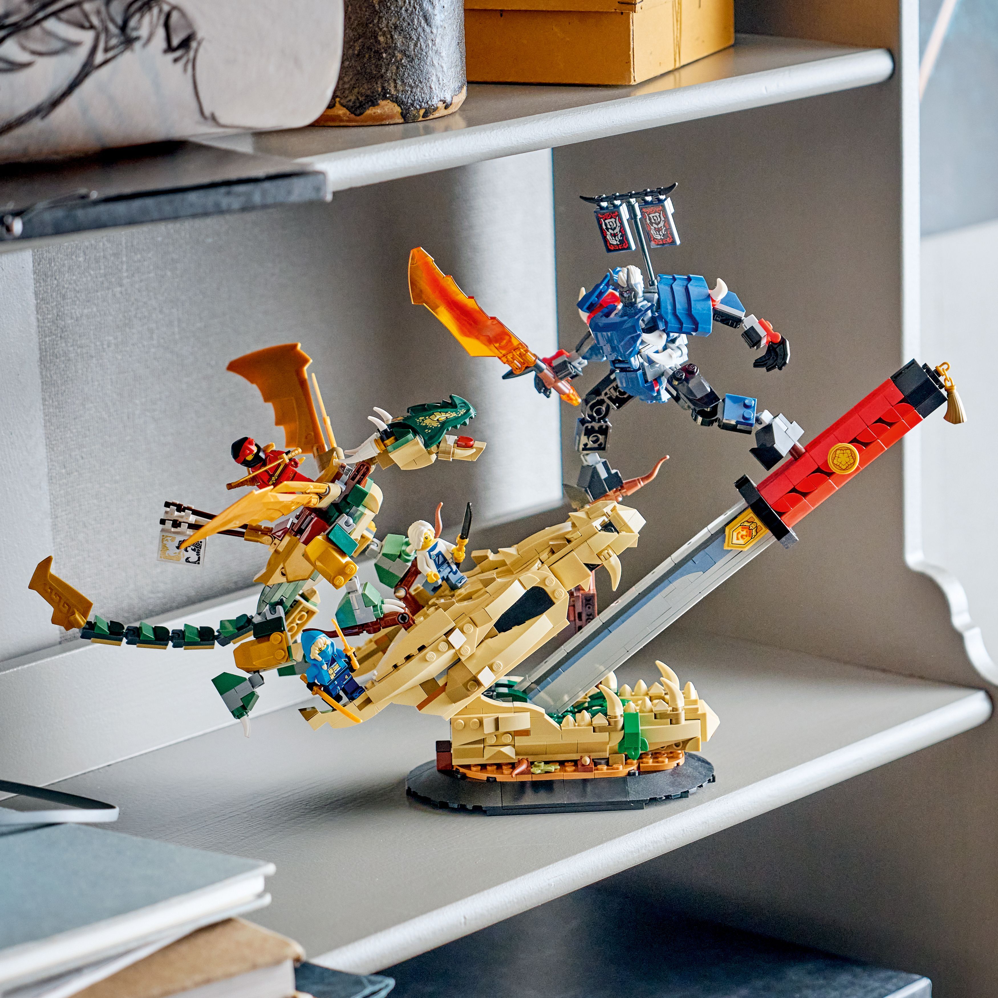 LEGO 71871 Ninjago Битва у черепа Дракона с мечом фото 