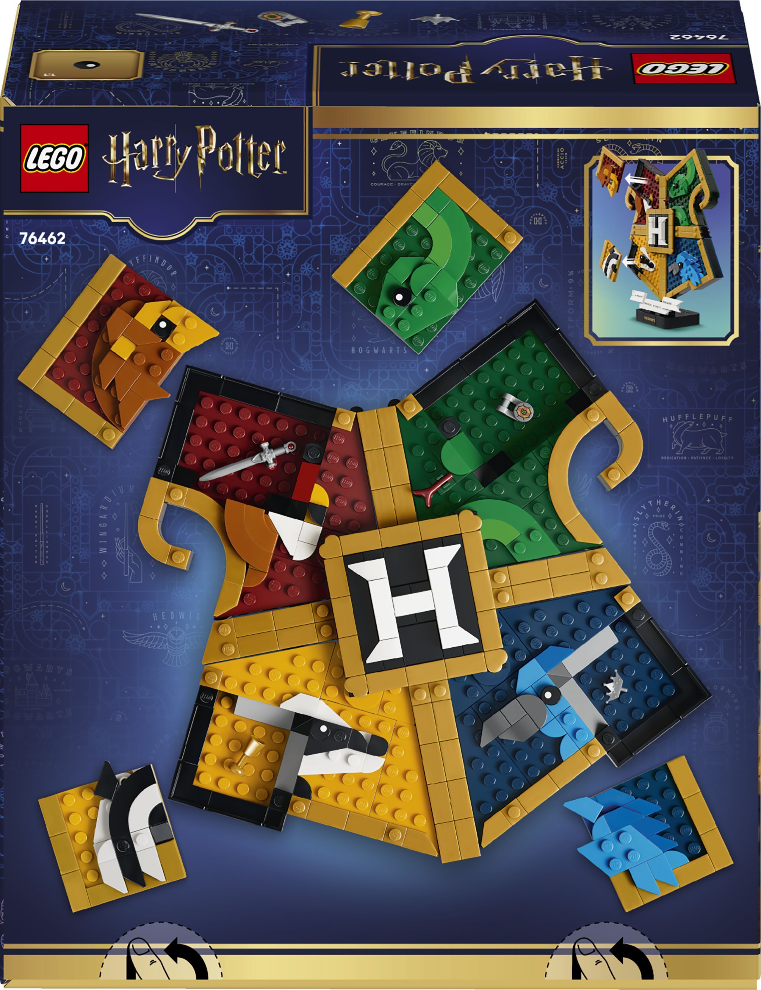 LEGO 76462 Harry Potter Герб факультетов Хогвартса фото 