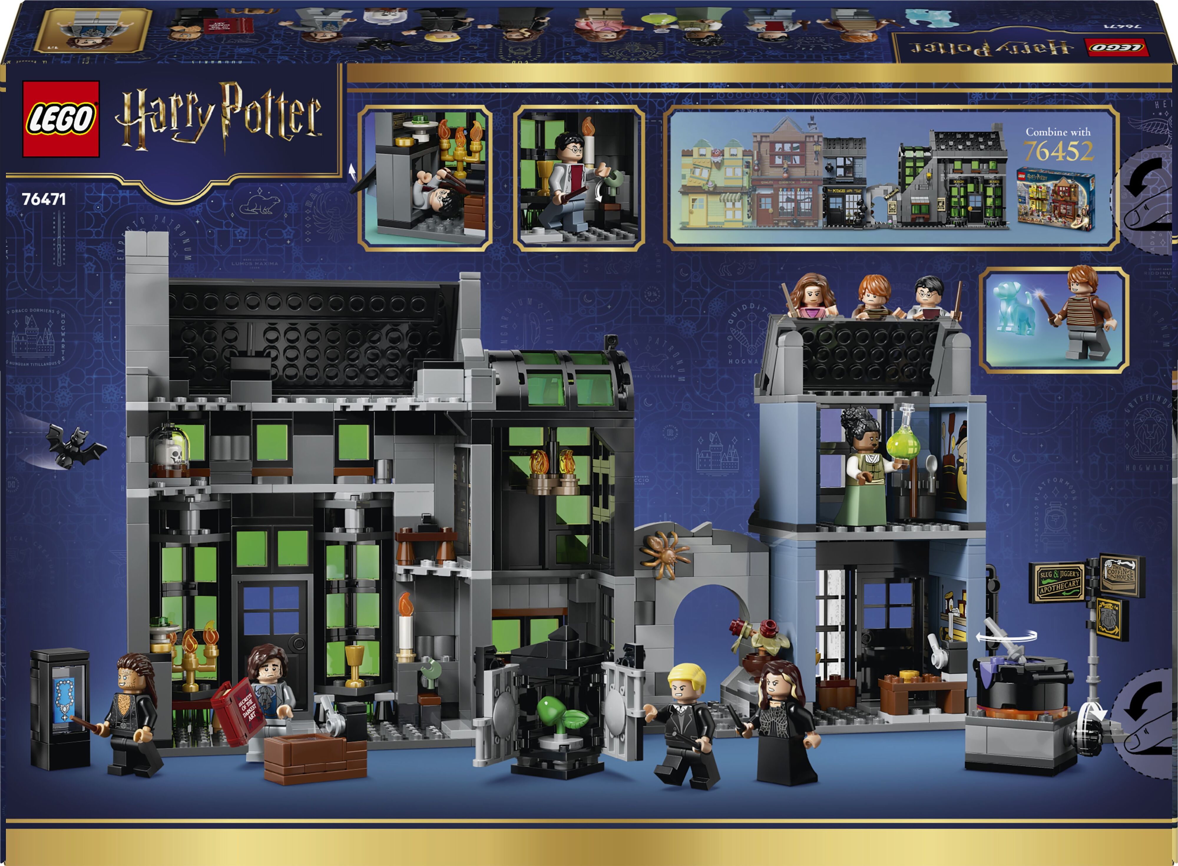 LEGO 76471 Harry Potter Магазины для волшебников в Лютном переулке фото 