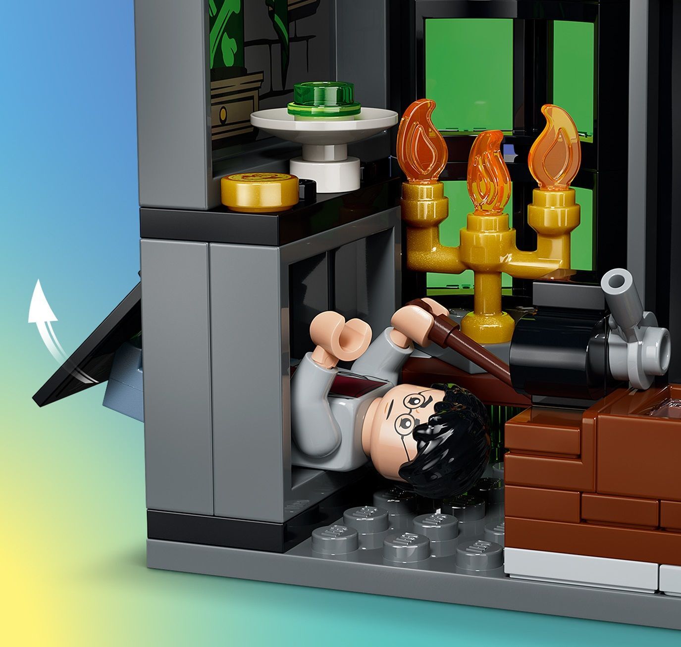 LEGO 76471 Harry Potter Магазины для волшебников в Лютном переулке фото 