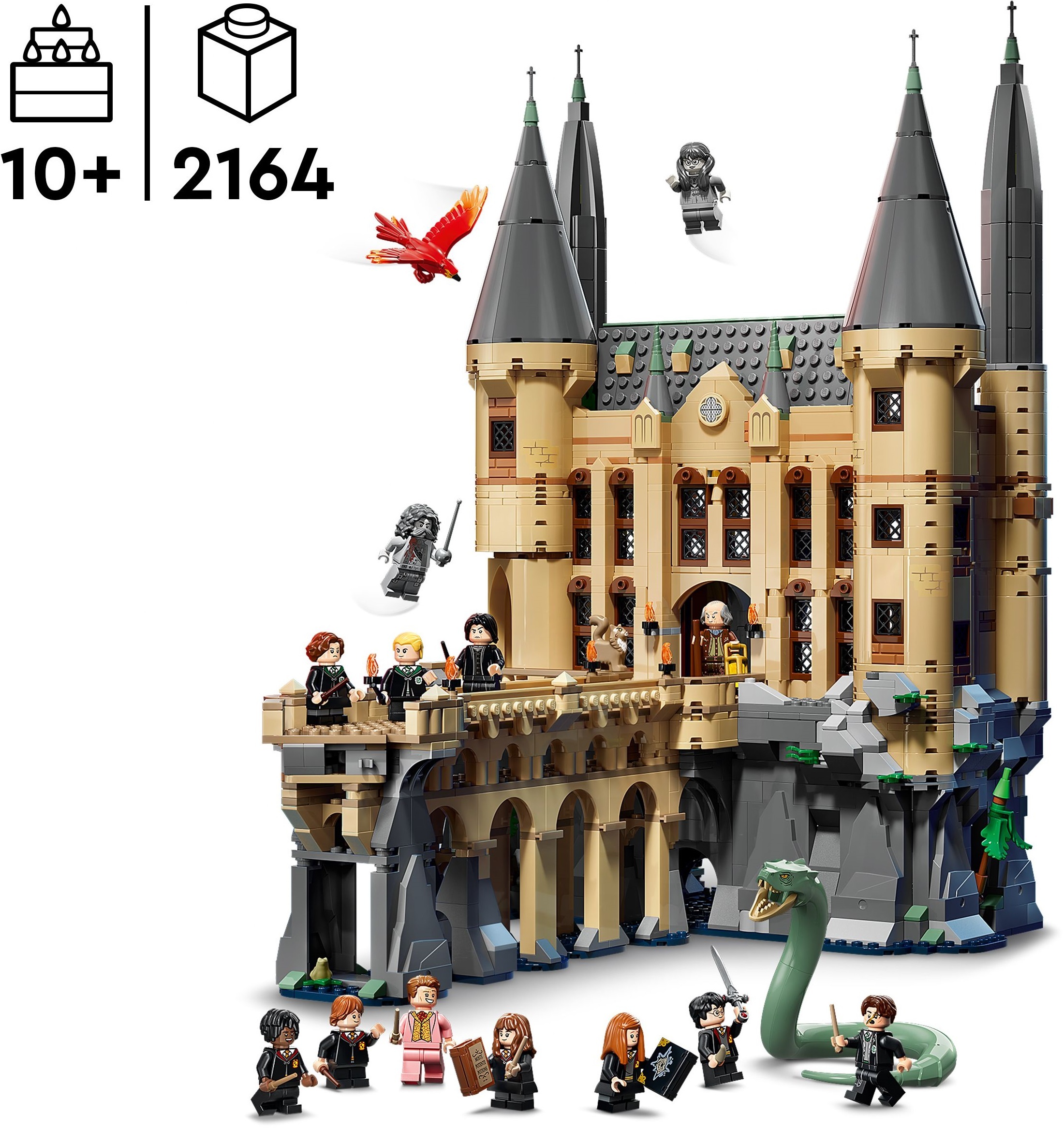 LEGO 76473 Harry Potter Замок Хогвартс: Восточное крыло фото 