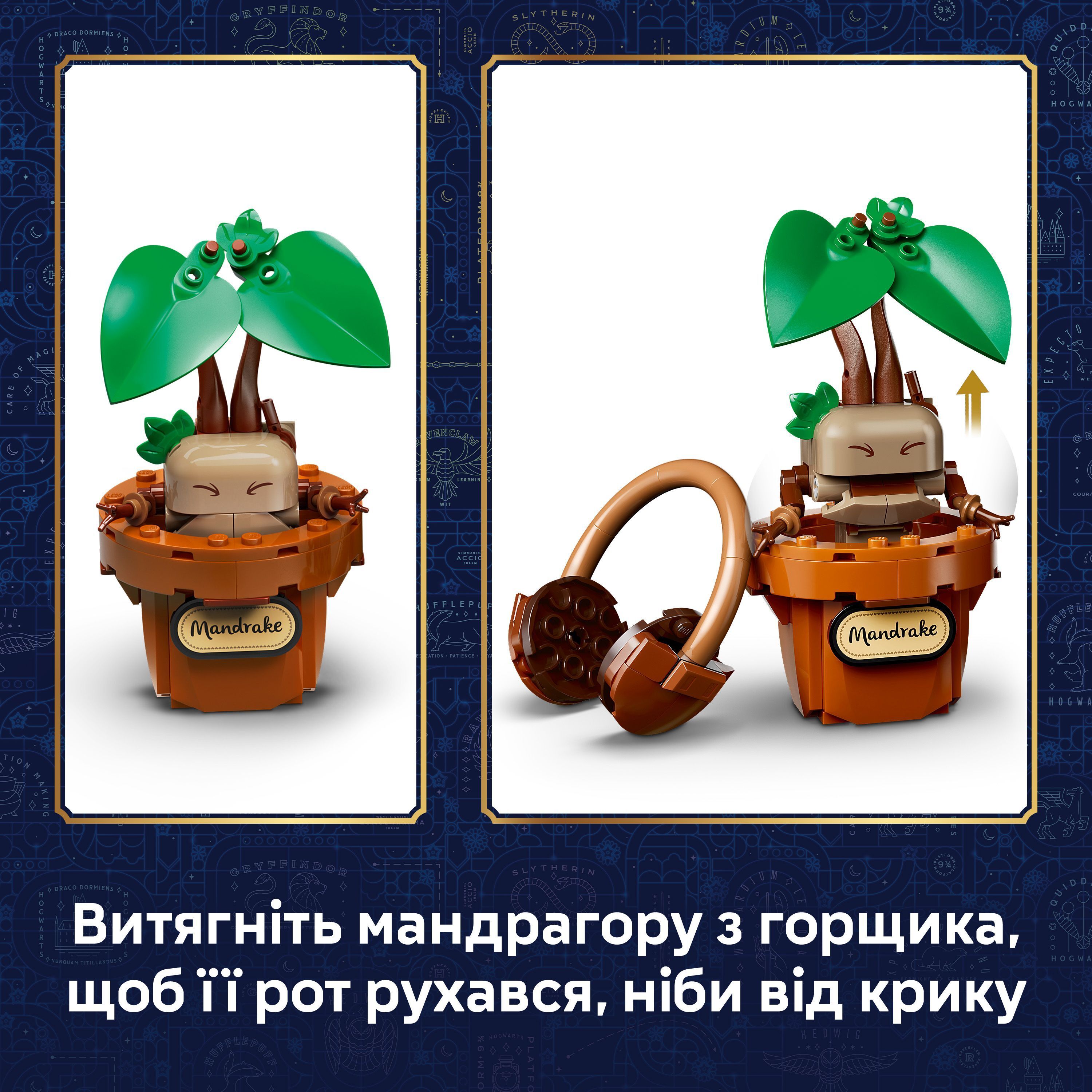 LEGO 76474 Harry Potter Рослини з курсу гербології в Гоґвортсіфото