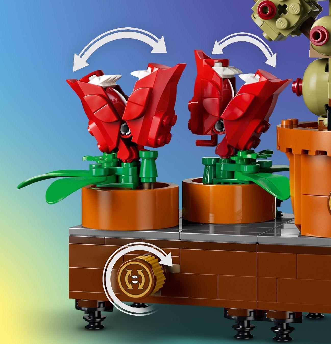 LEGO 76474 Harry Potter Рослини з курсу гербології в Гоґвортсіфото